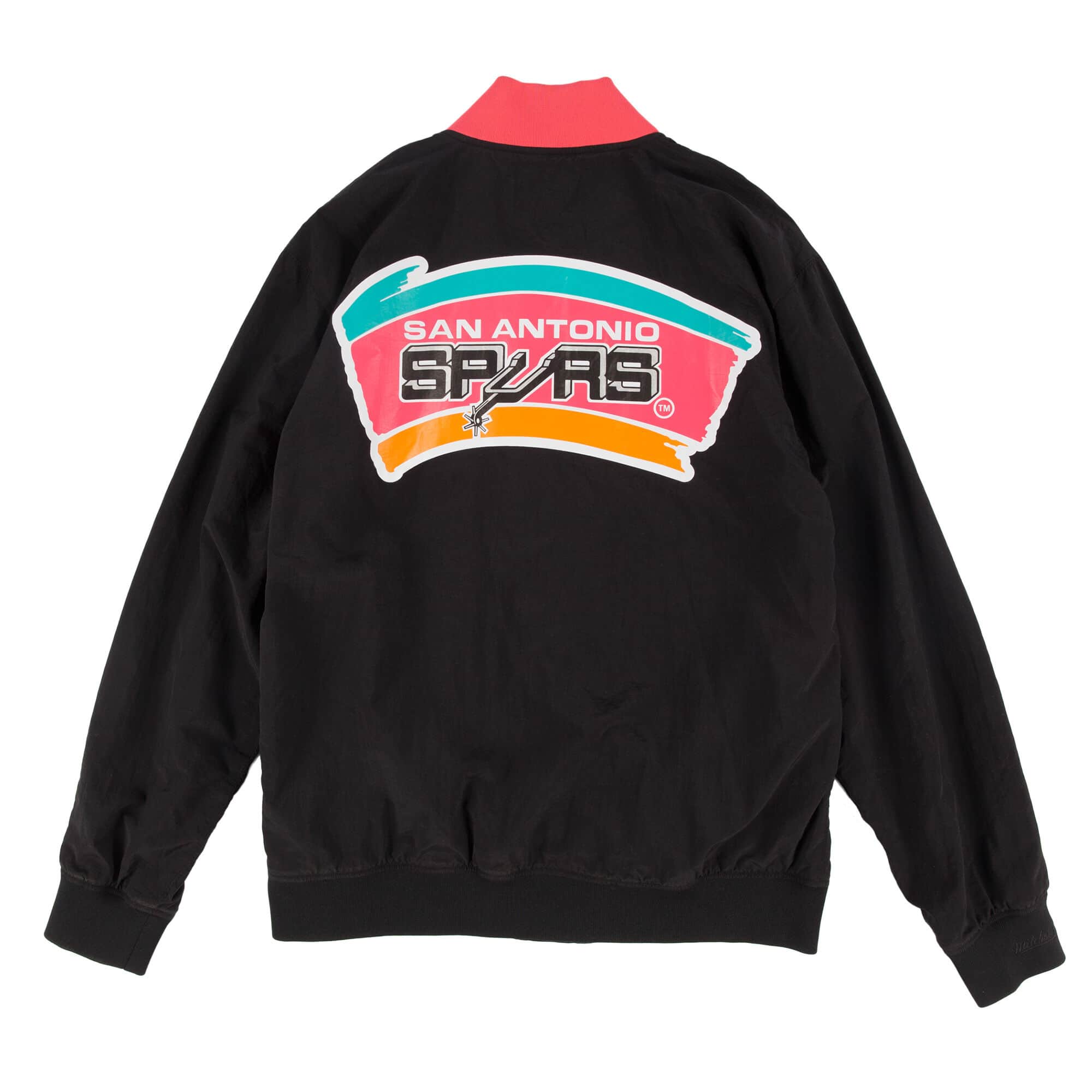 Mens Mitchell & Ness NBA AUTHENTIC WARM UP JACKET - SAN ANTONIO SPURS 94-95