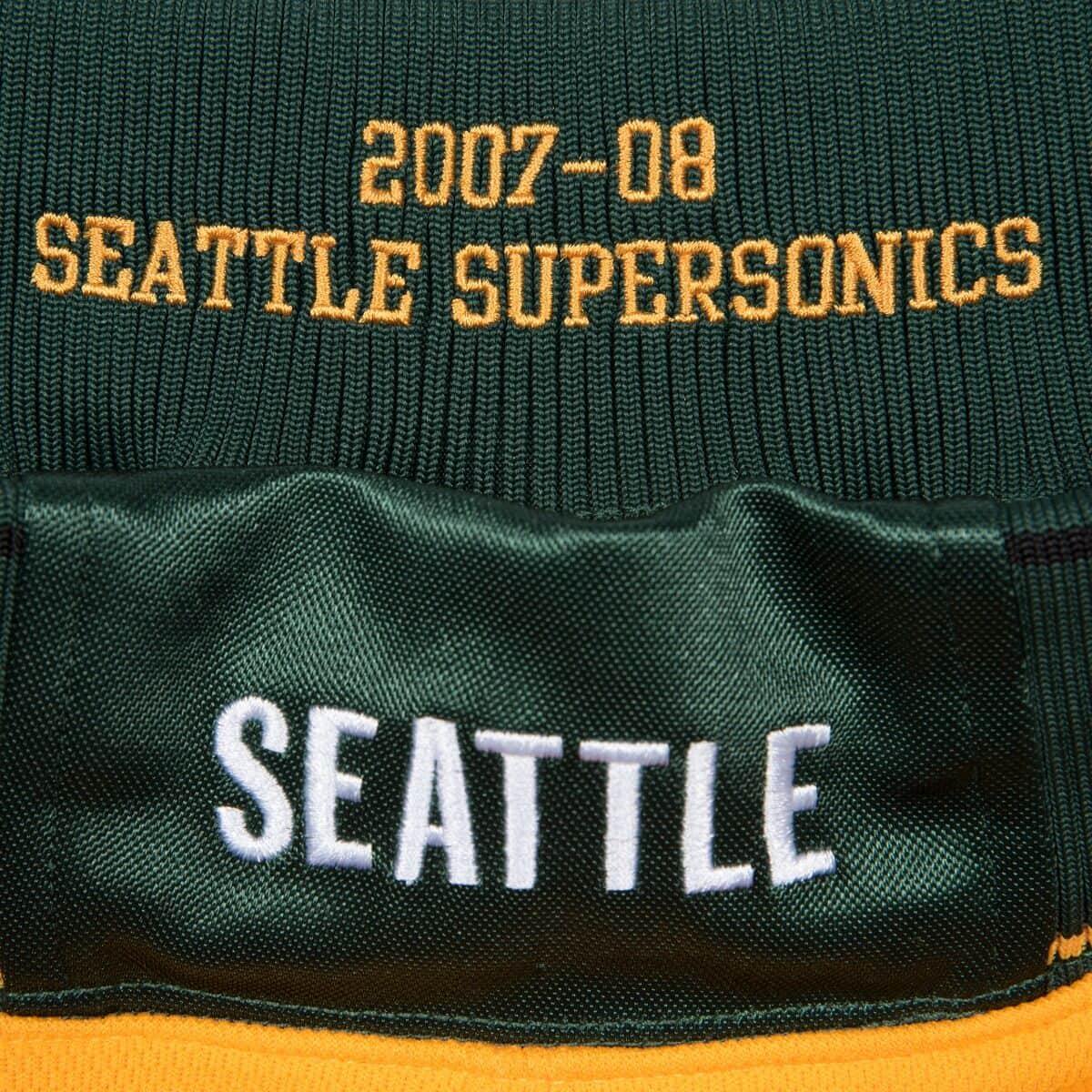 Mens Mitchell & Ness NBA Authentic Shorts Seattle Supersonics 2007-08 - sneakAR