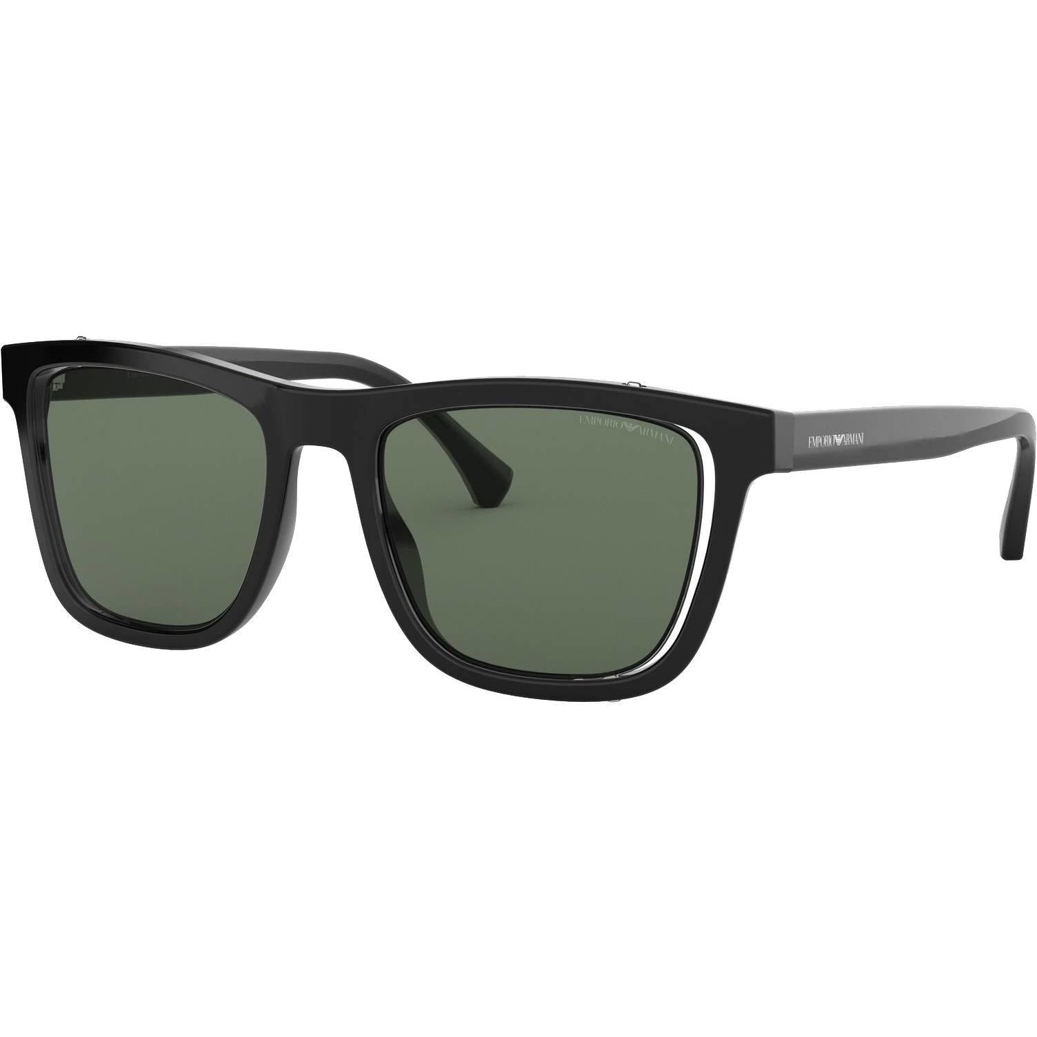 [EA4126F-5001/71] Mens Emporio Armani Square Sunglasses - sneakAR