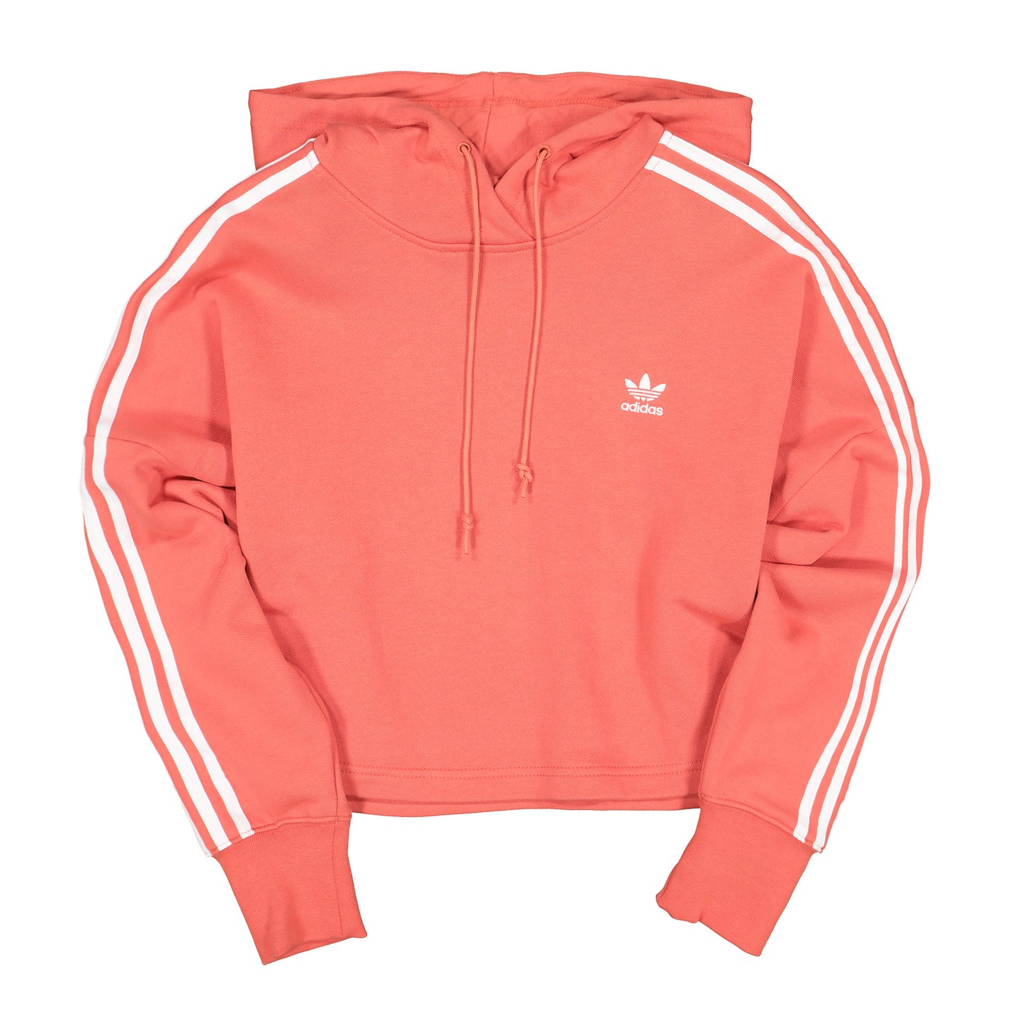 [FM3274] Womens Adidas Originals Trefoil Cropped Hood