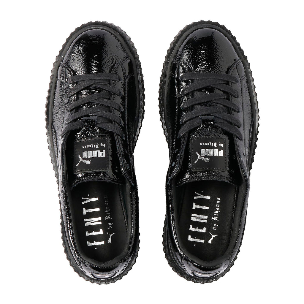 [364465-01] Womens Creeper Wrinkled Patent