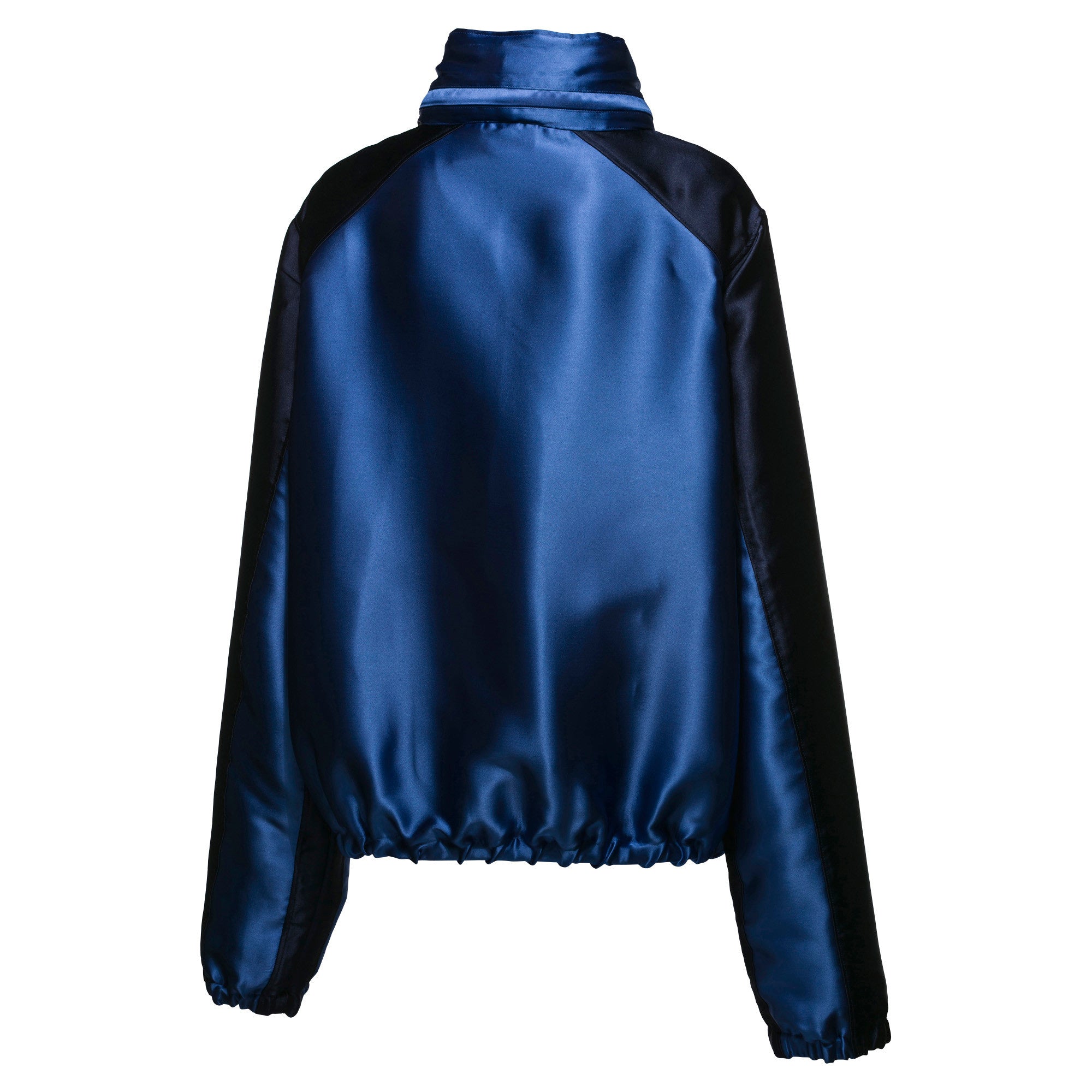 [575713-01] Womens Puma x Fenty by Rihanna Satin Hooded Track Jacket