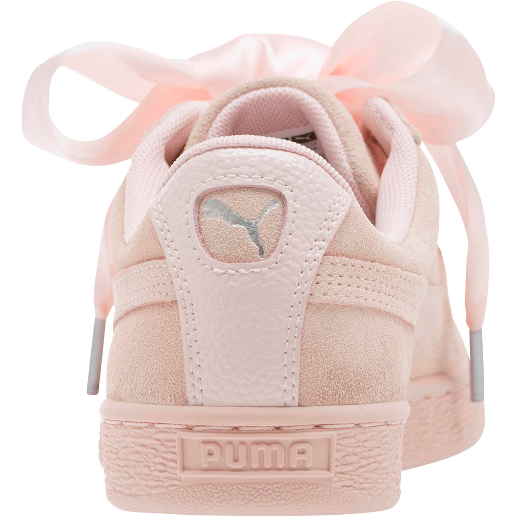 [366441-02] Womens Suede Heart Bubble