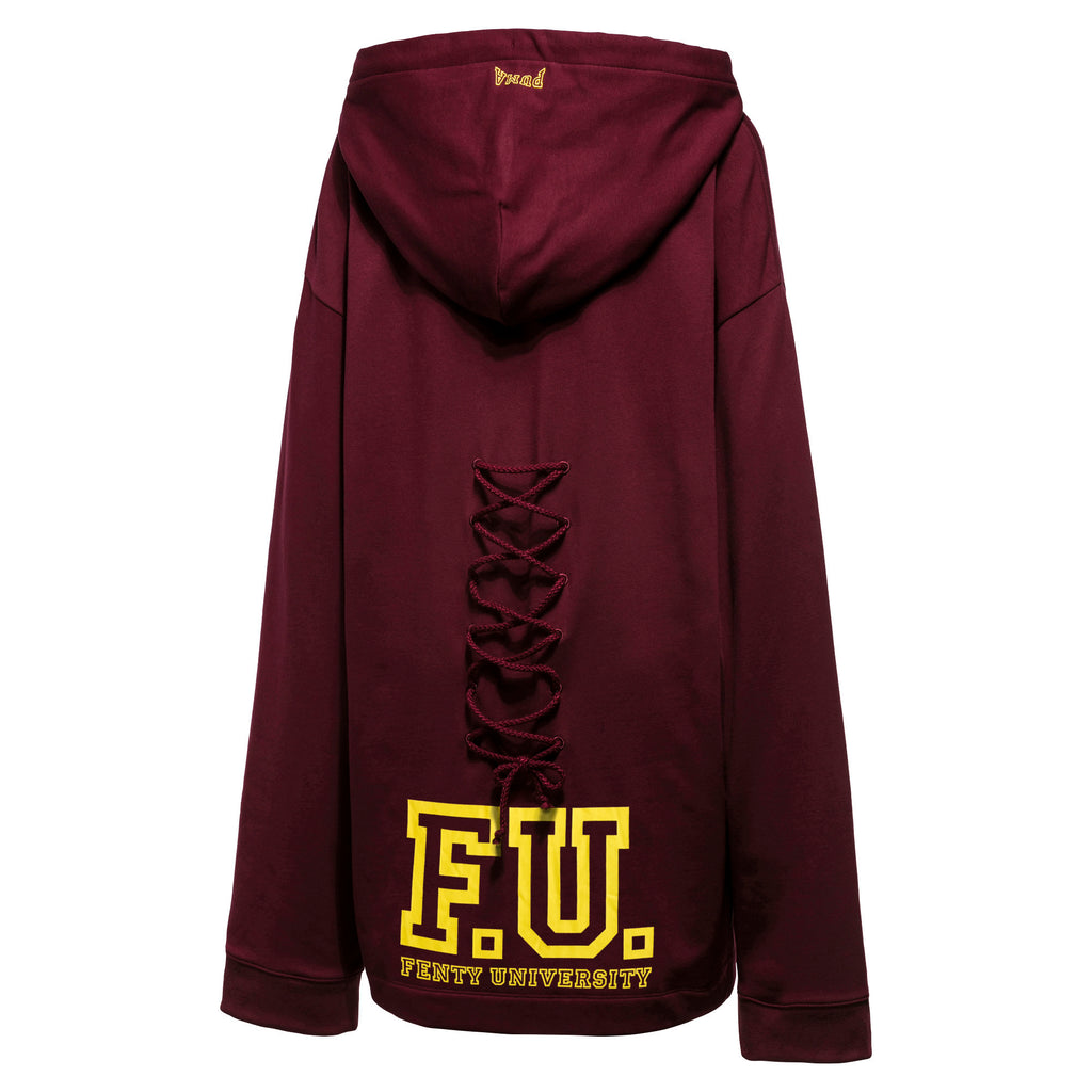 [575874-02] Womens Puma x Fenty by Rihanna Longsleeve Back Lacing Hoodie