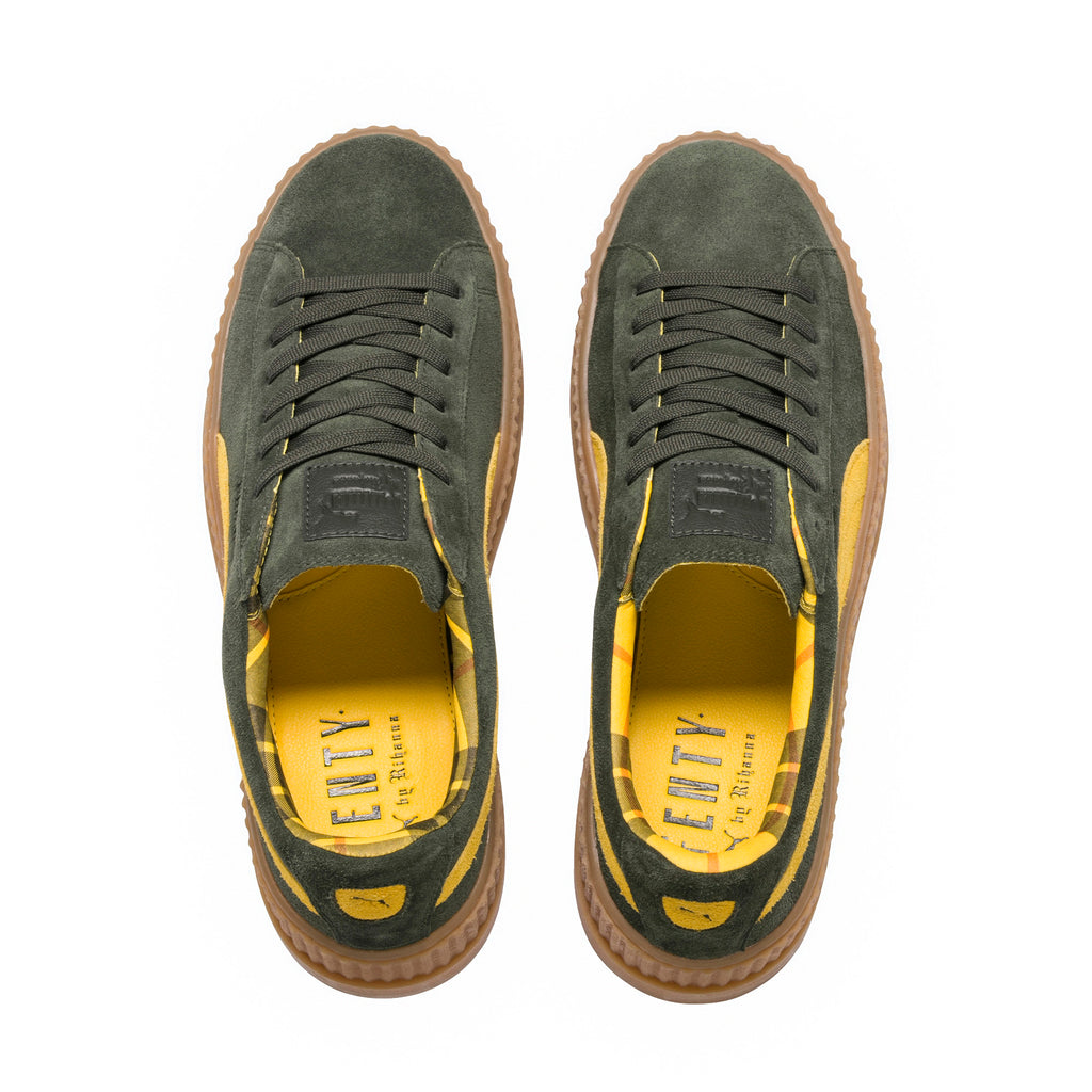 [366268-01] Womens Cleated Creepersuede