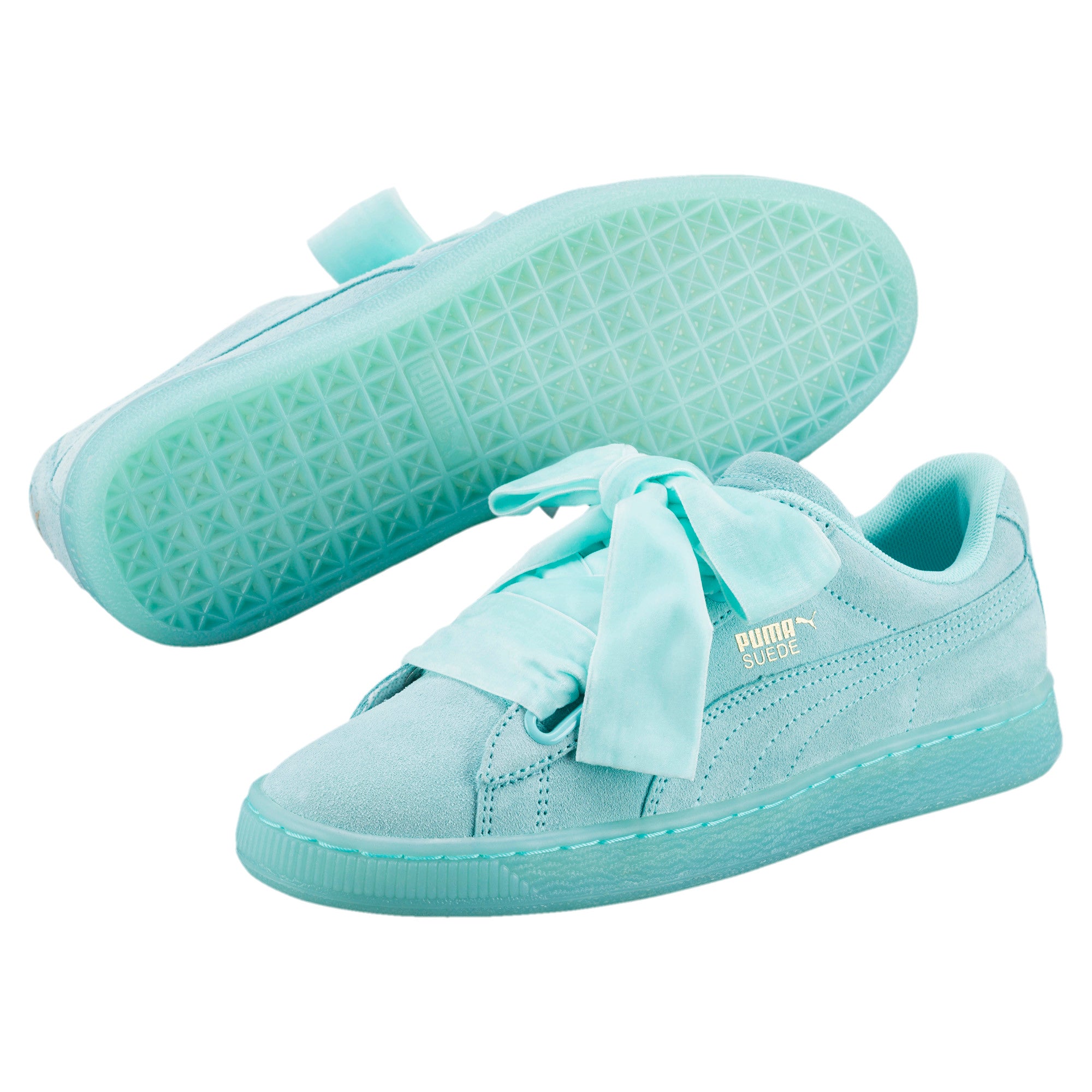 [363229-01] Womens Suede Heart Reset