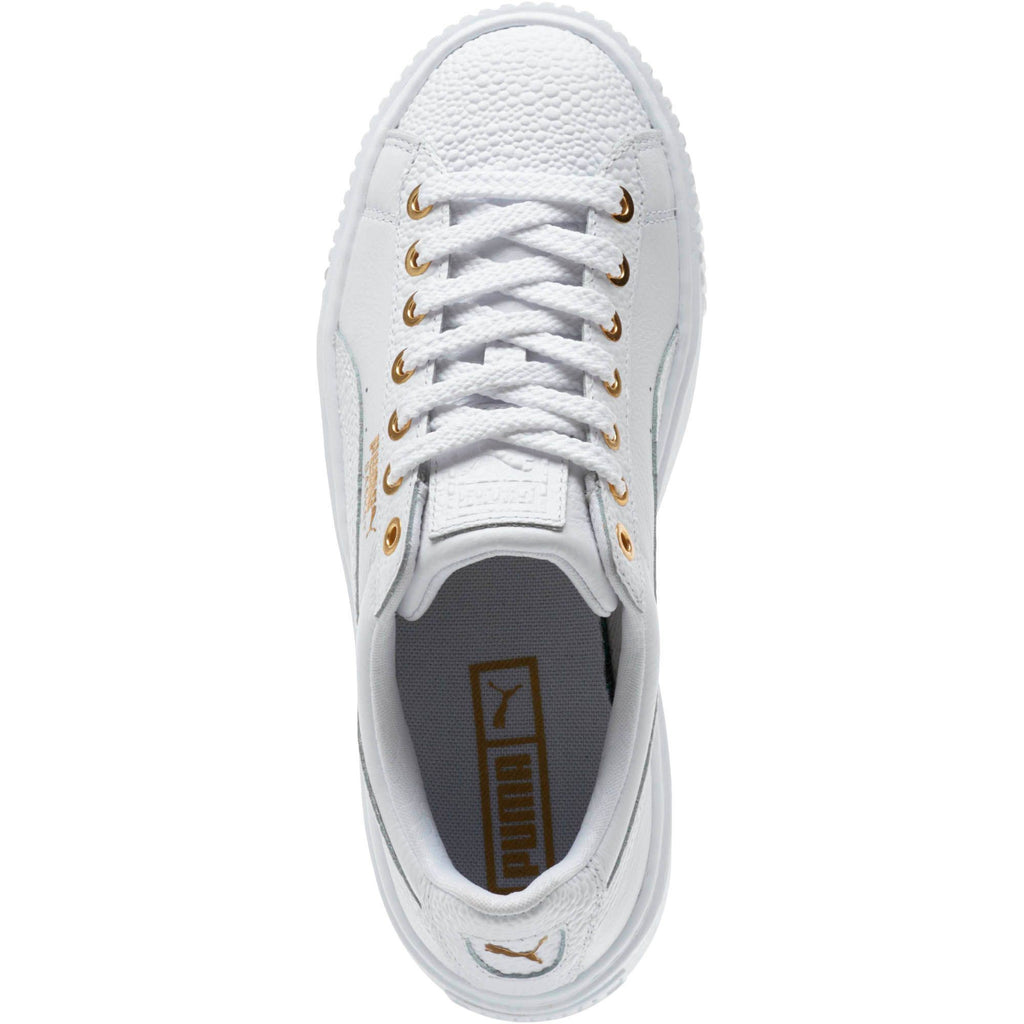 [364233-01] Womens Basket Platform Pearlized