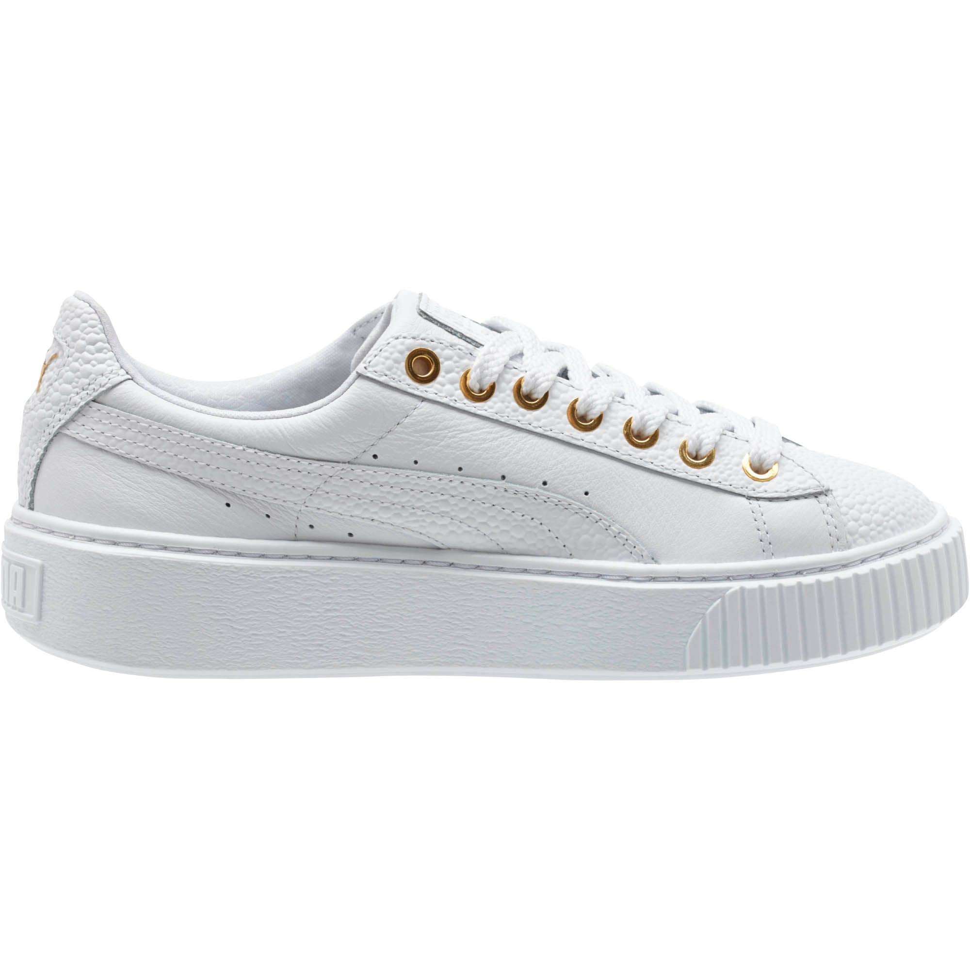 [364233-01] Womens Basket Platform Pearlized