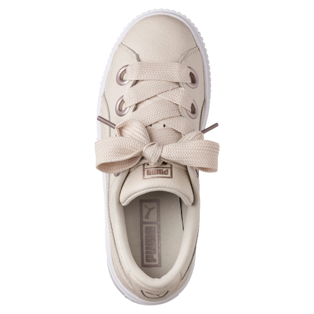 [366460-02] Womens Platform Kiss Leather