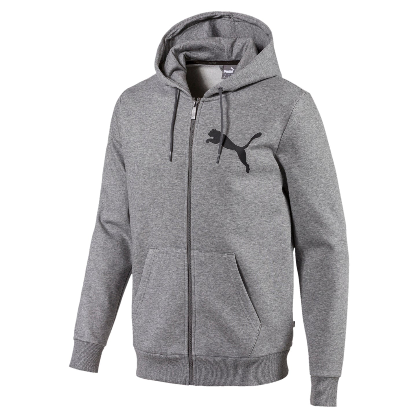 [855068-03] Mens Puma Big Logo Full Zip Hoody