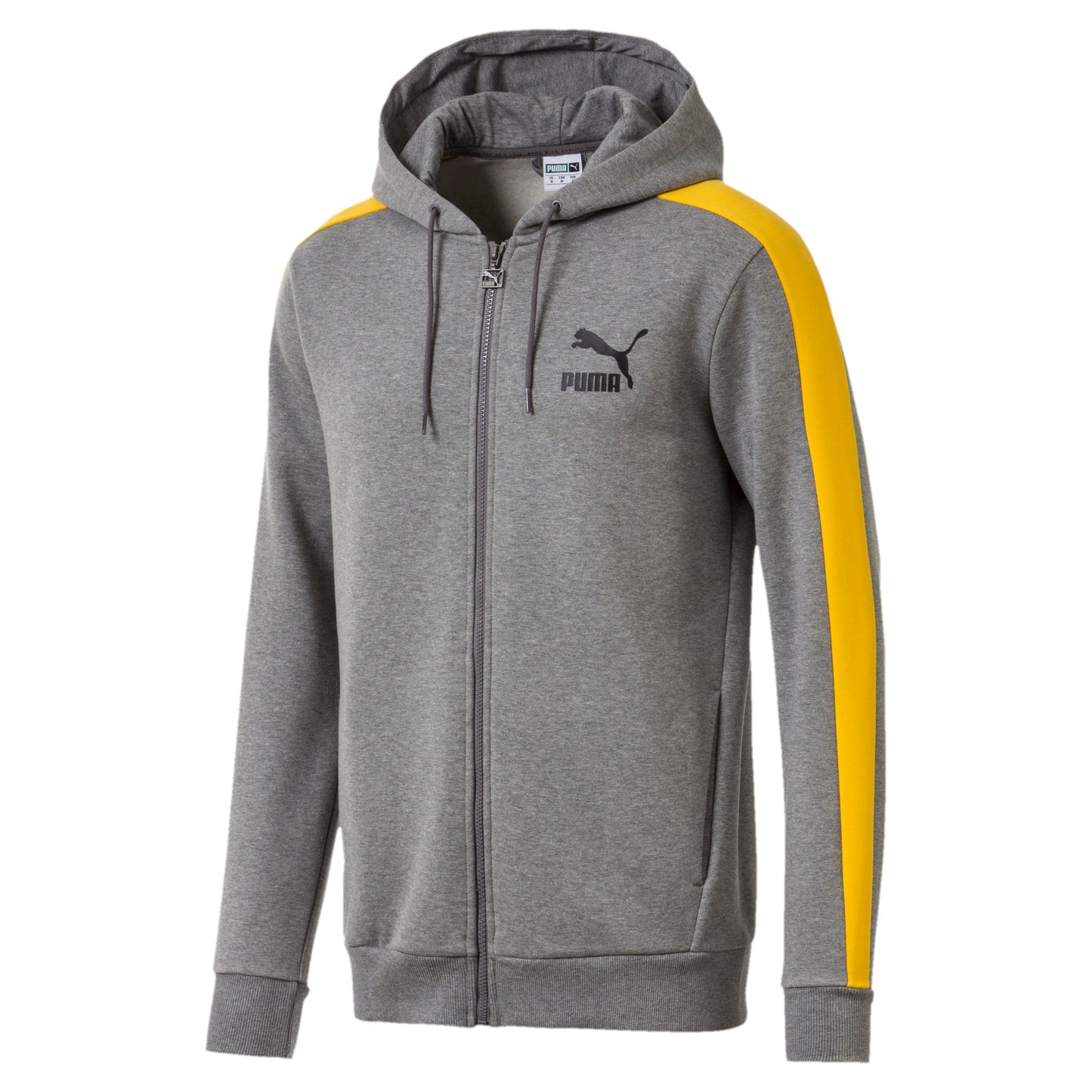 [576342-93] Mens Puma Classics T7 Logo Full Zip Hoody