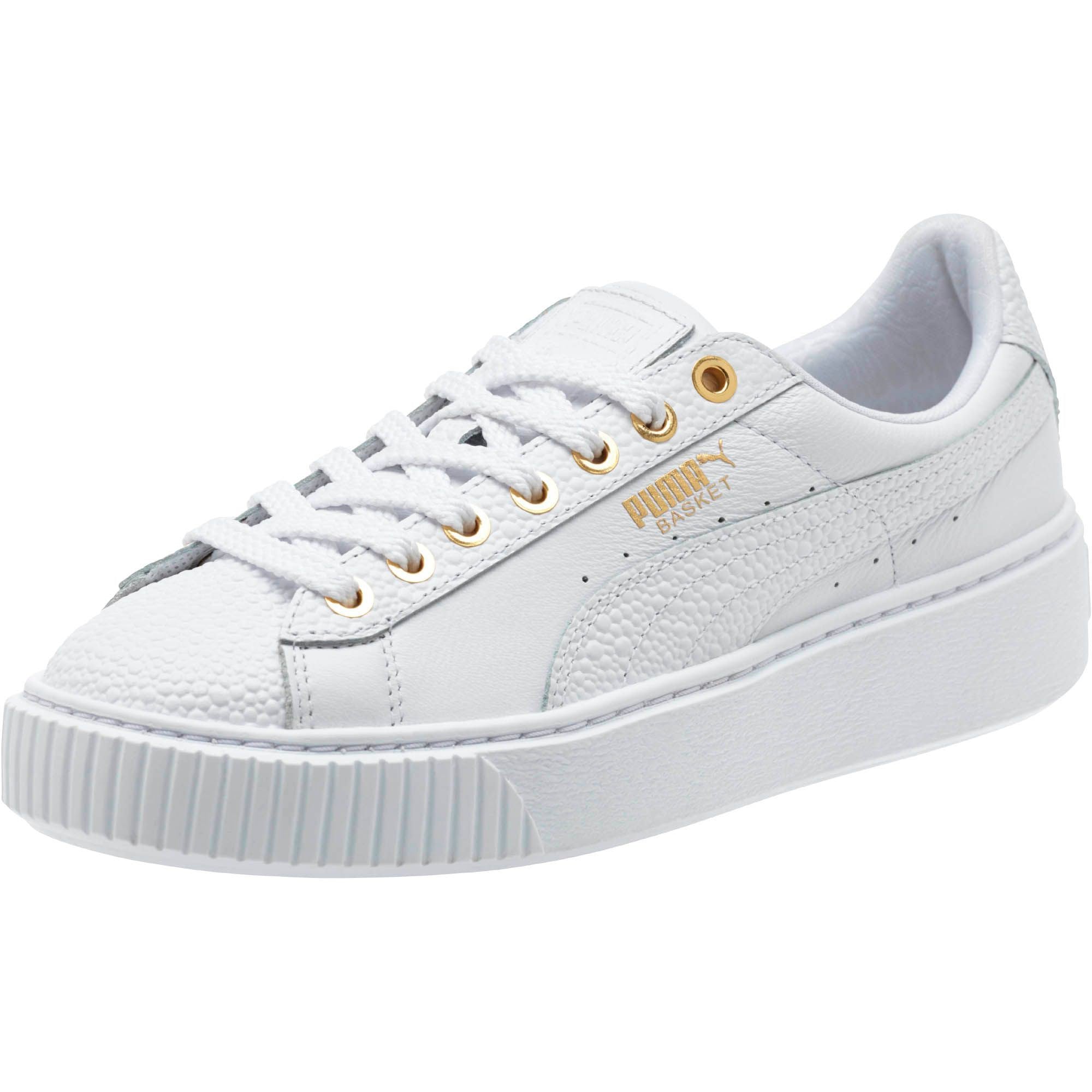 [364233-01] Womens Basket Platform Pearlized