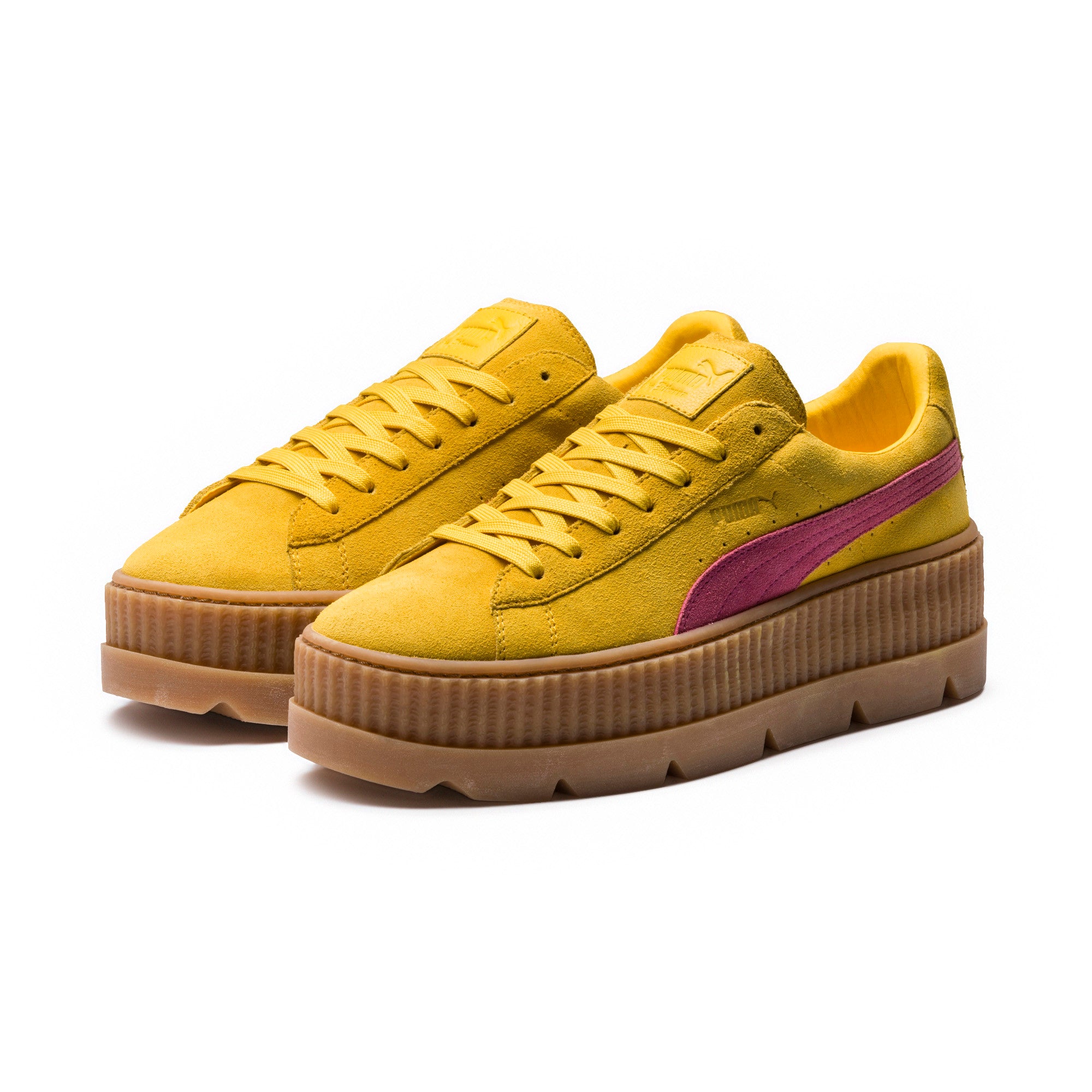 [366268-03] Womens Cleated Creepersuede