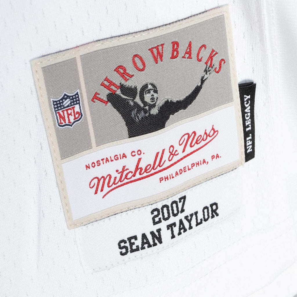 MITCHELL & NESS NFL WHITE ALT JERSEY WASHINGTON FOOTBALL TEAM 2007 SEAN TAYLOR