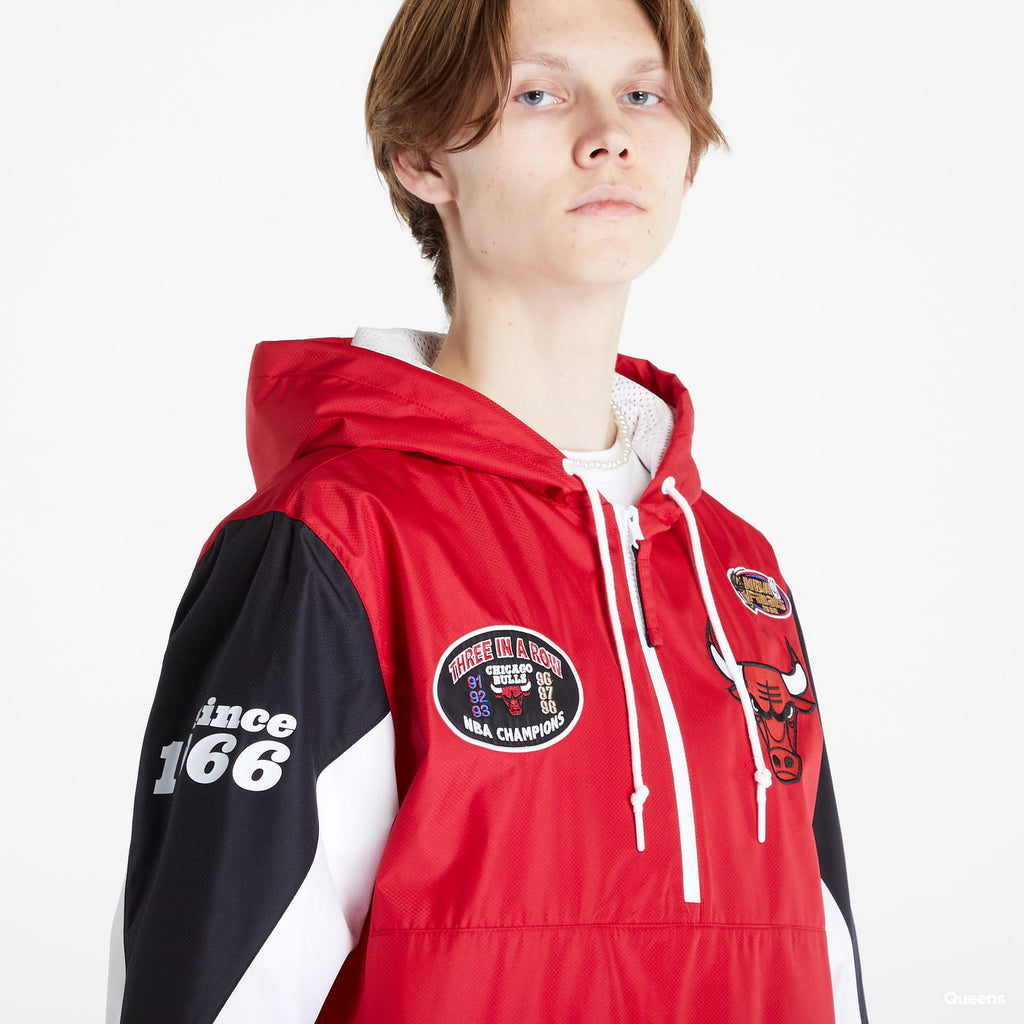 MITCHELL & NESS NBA TEAM ORIGINS PULLOVER ANORAK CHICAGO BULLS