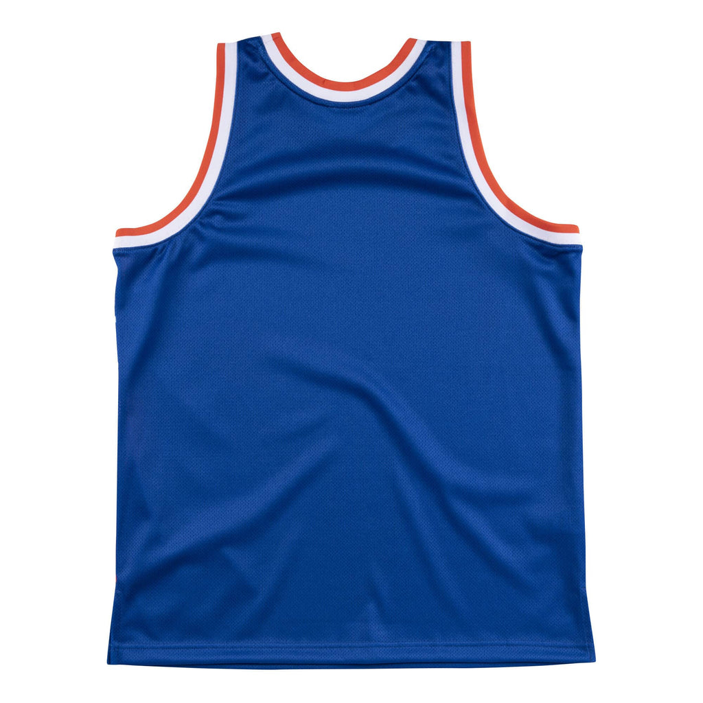 Mens Mitchell & Ness NBA Big Face Fashion Jersey New York Knicks
