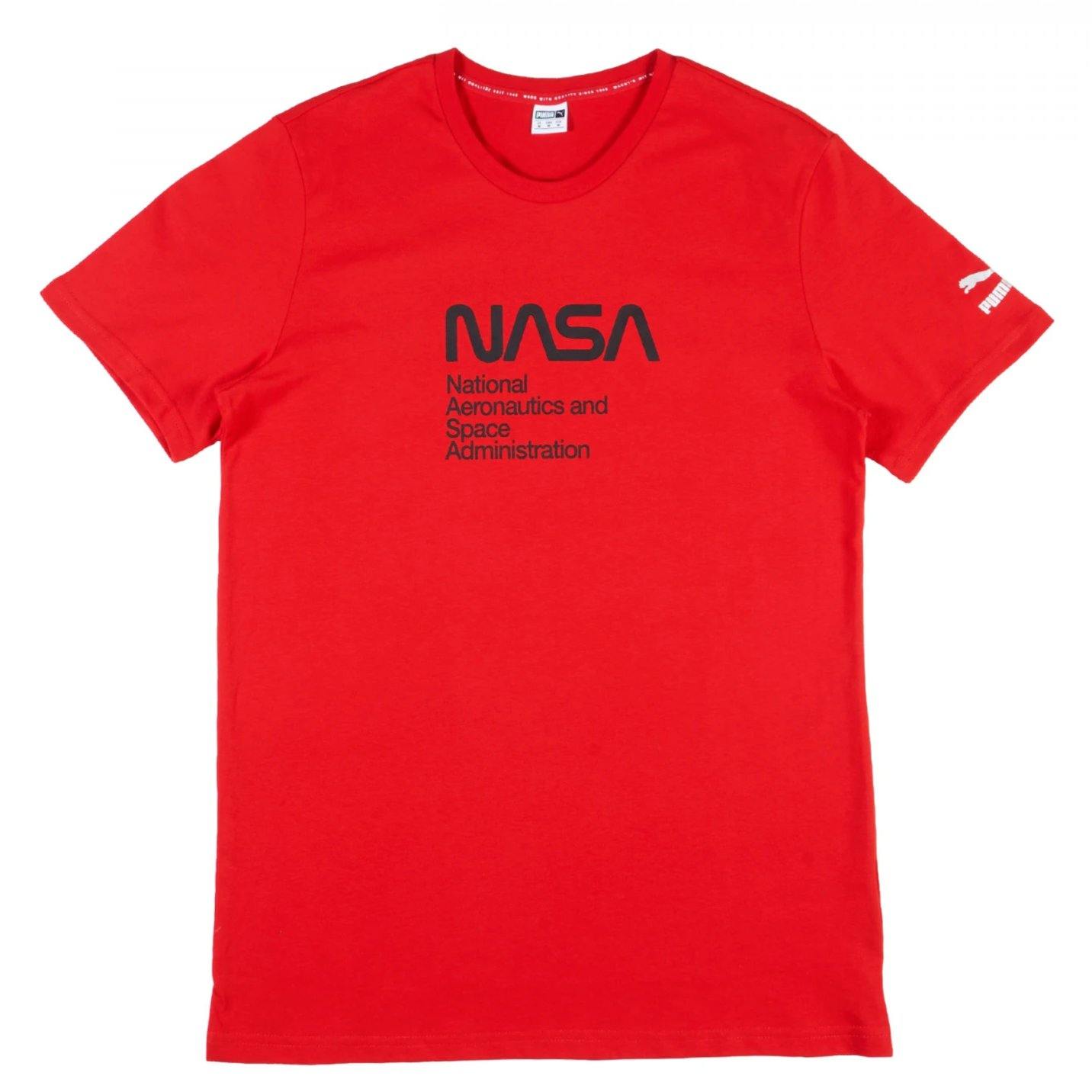 [597134-11] Mens Puma X NASA Space Agency Tee - sneakAR