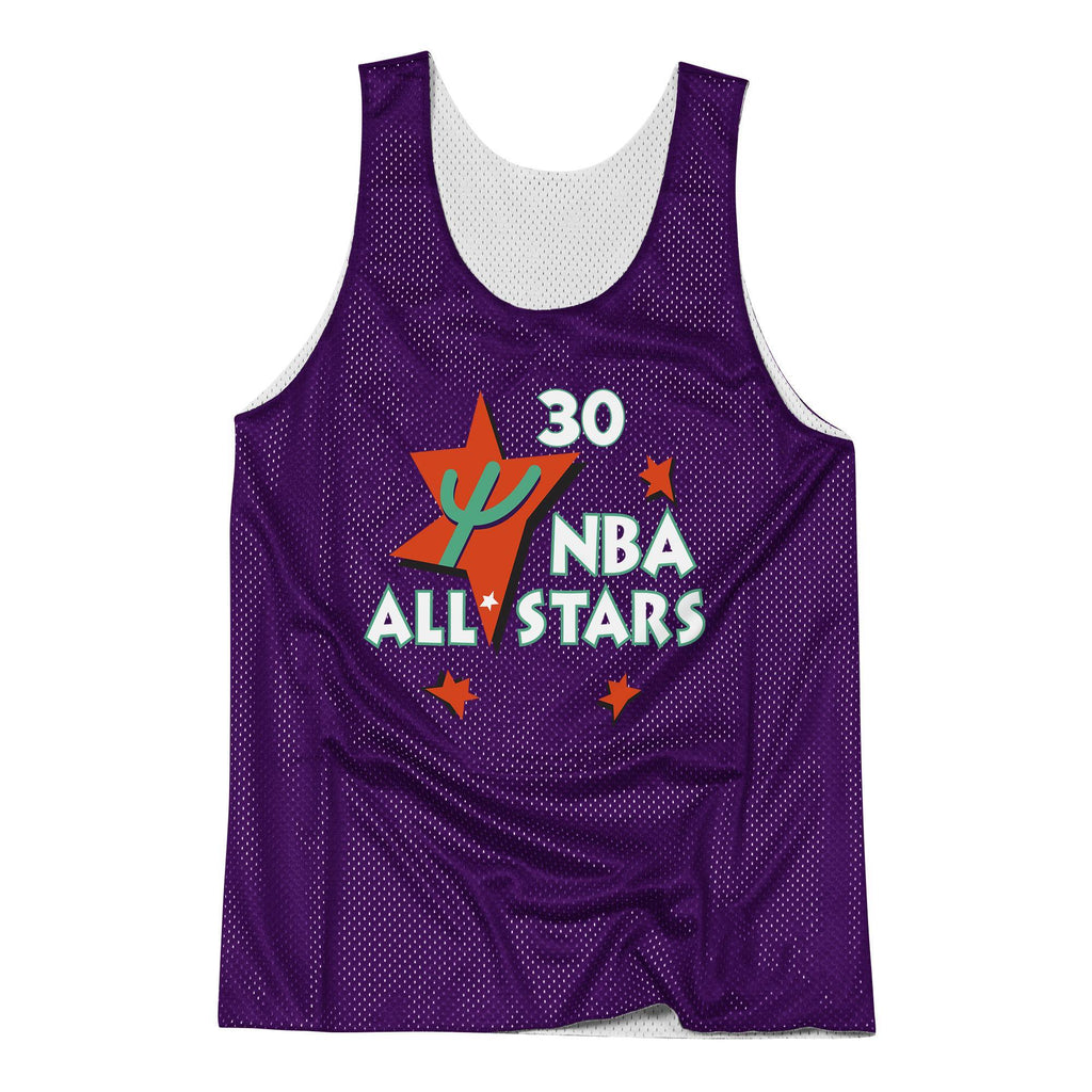 Mens Mitchell & Ness NBA Reversible Mesh Chicago Bulls AllStar 95 Scottie Pippen - sneakAR