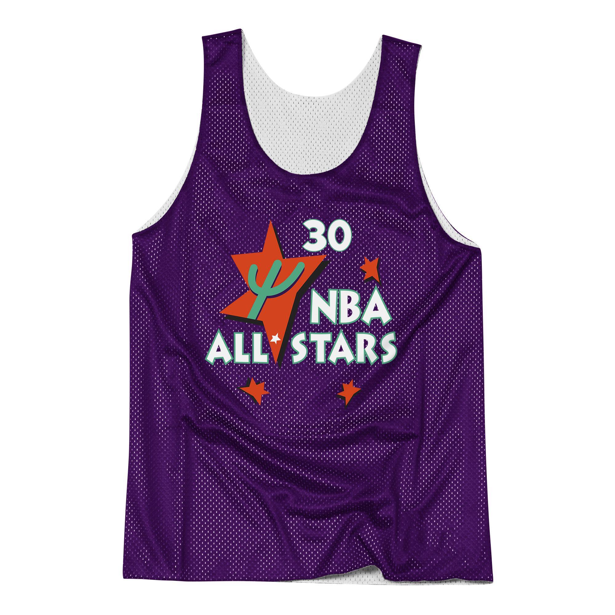 Mens Mitchell & Ness NBA Reversible Mesh Chicago Bulls AllStar 95 Scottie Pippen - sneakAR