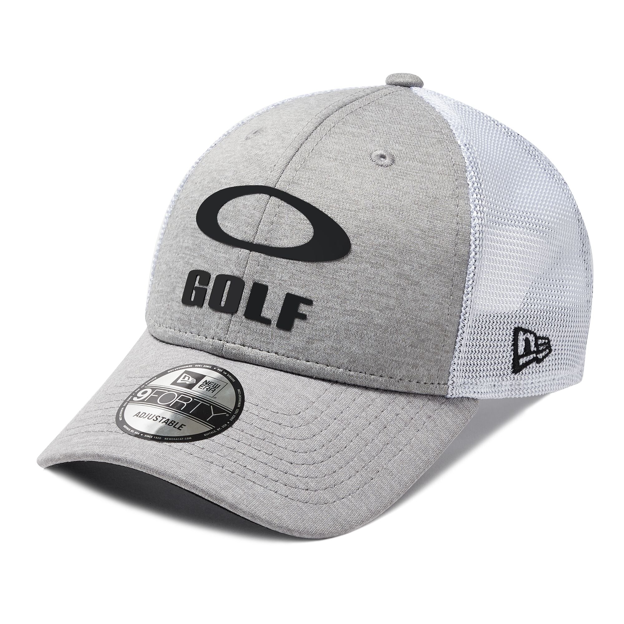 [911523LDS-24G] Mens Oakley Heather New Era Golf Snapback Hat