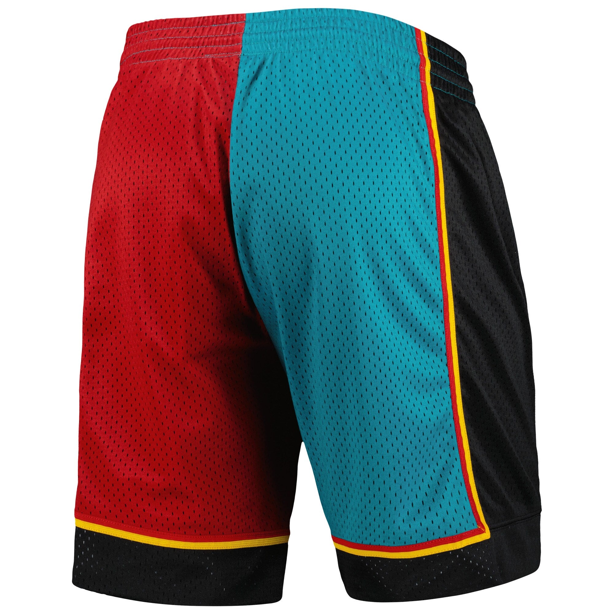 MITCHELL & NESS NBA SPLIT SWINGMAN SHORTS DETROIT PISTONS 1998
