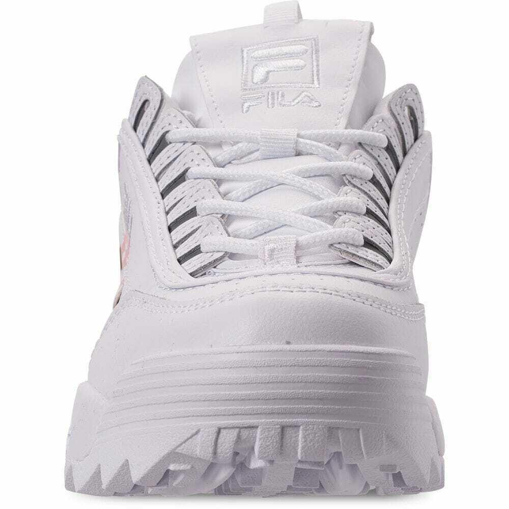 [5FM00403-141] Womens Fila Disruptor II Script - sneakAR