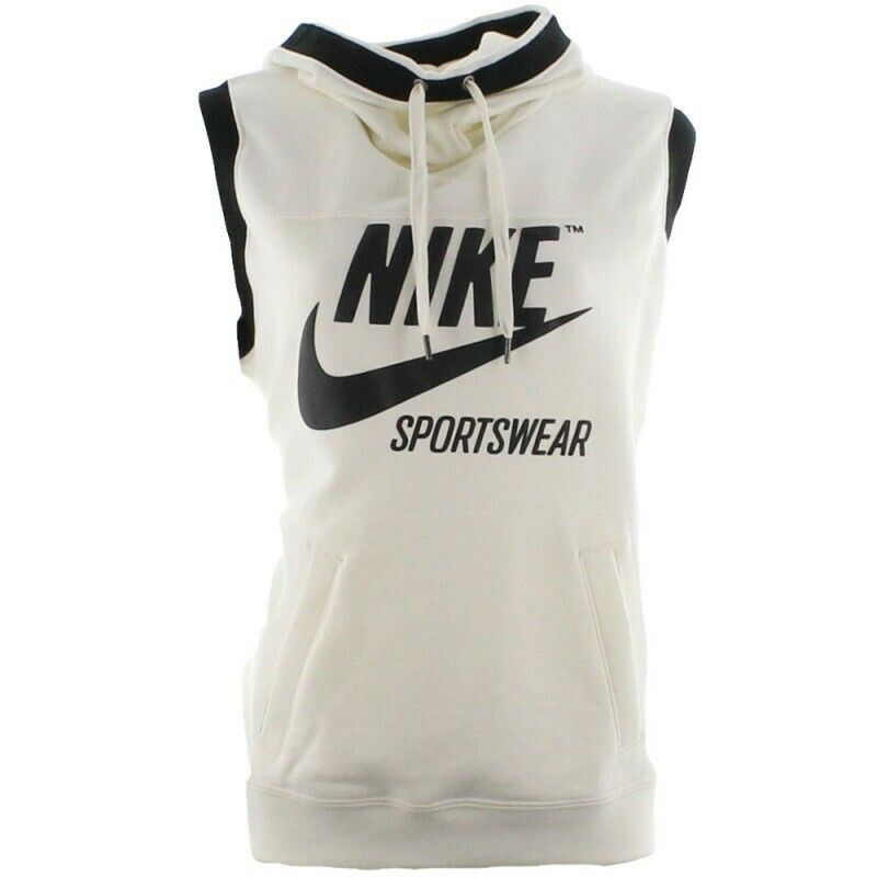 [855705-133] Womens Nike Hoodie Sleeveless Archive Tee