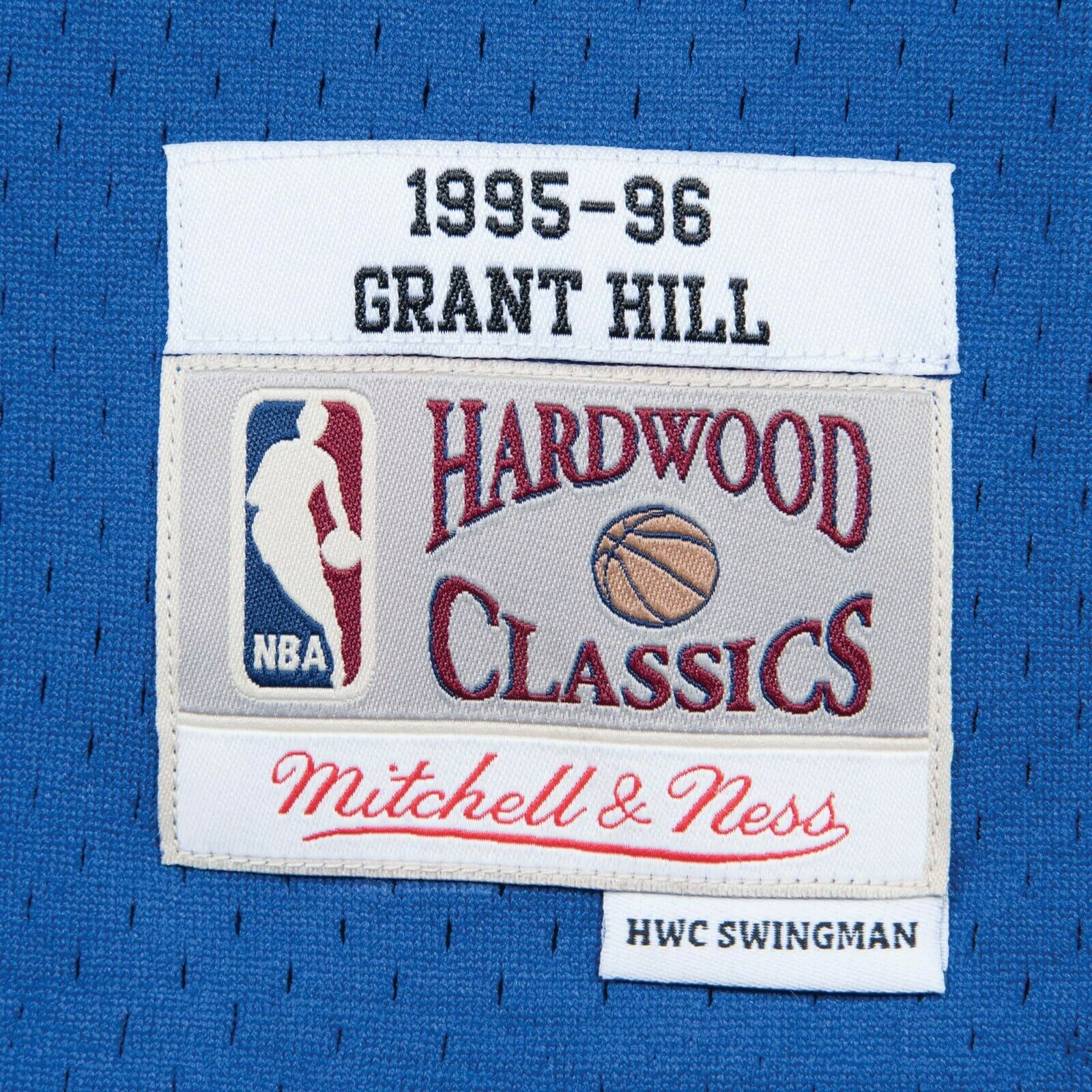 [SMJYAC18025-DPIROYA95GHI] Mens Mitchell & Ness NBA Swingman Road Jersey 95 Pistons Grant Hill