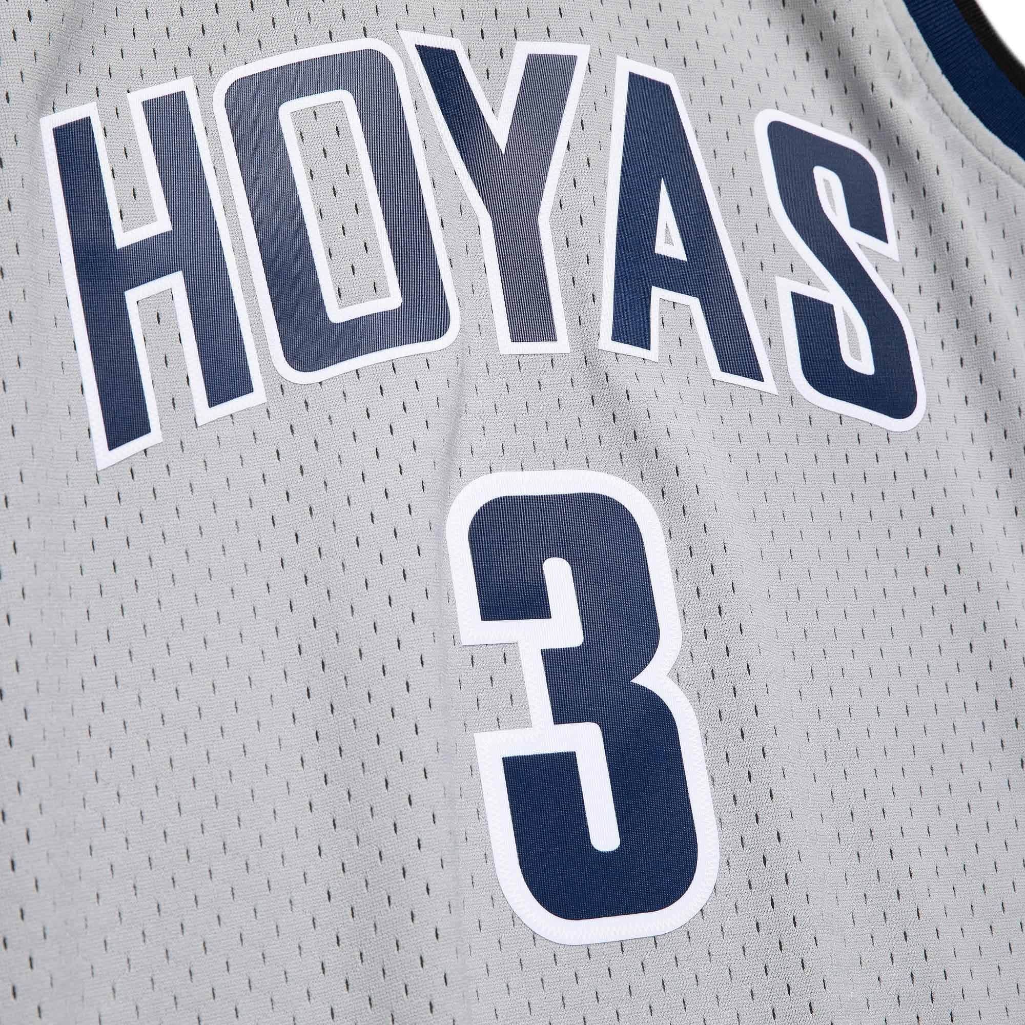 Mens Mitchell & Ness NCAA SWINGMAN JERSEY - GEORGETOWN HOYAS ALLEN IVERSON