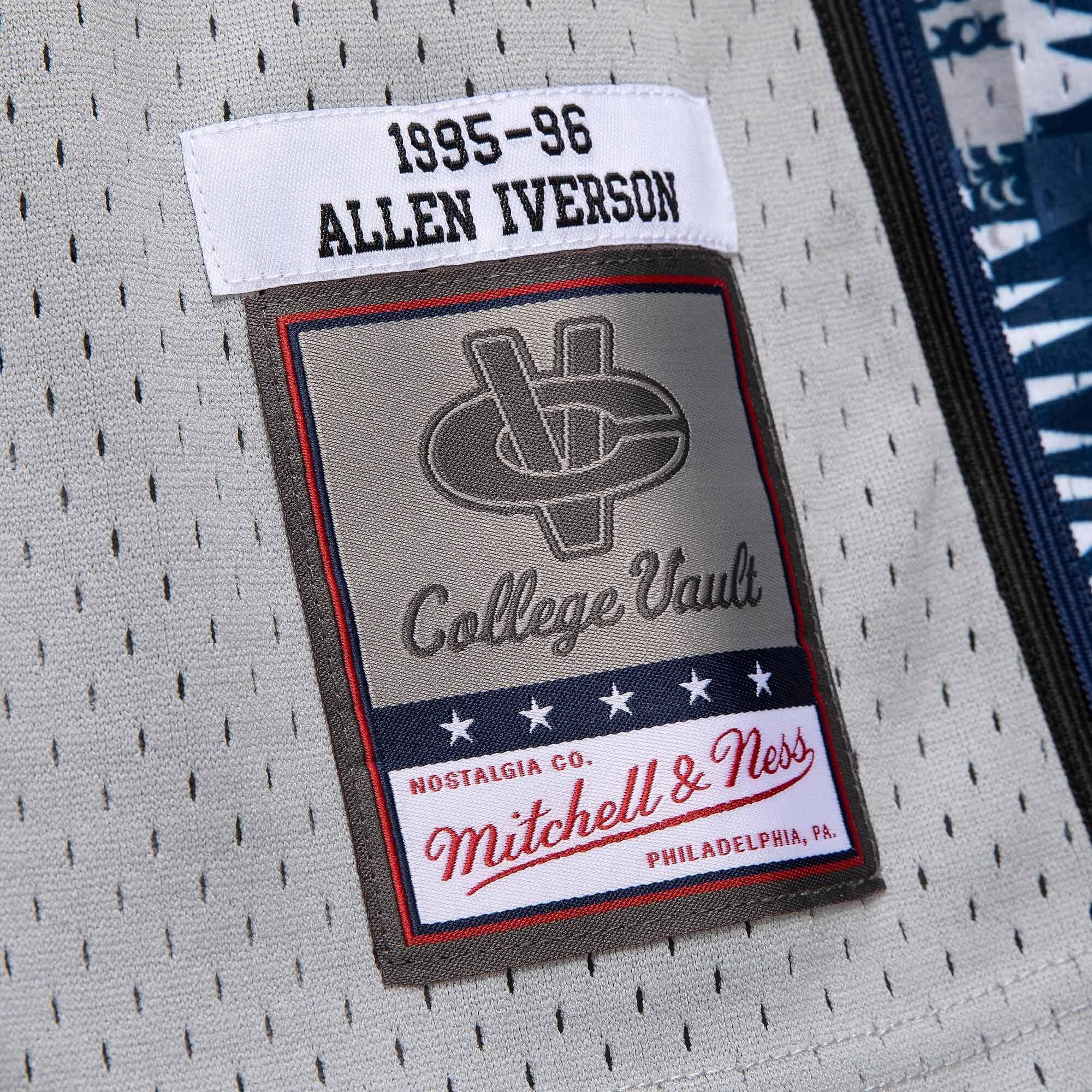 Mens Mitchell & Ness NCAA SWINGMAN JERSEY - GEORGETOWN HOYAS ALLEN IVERSON