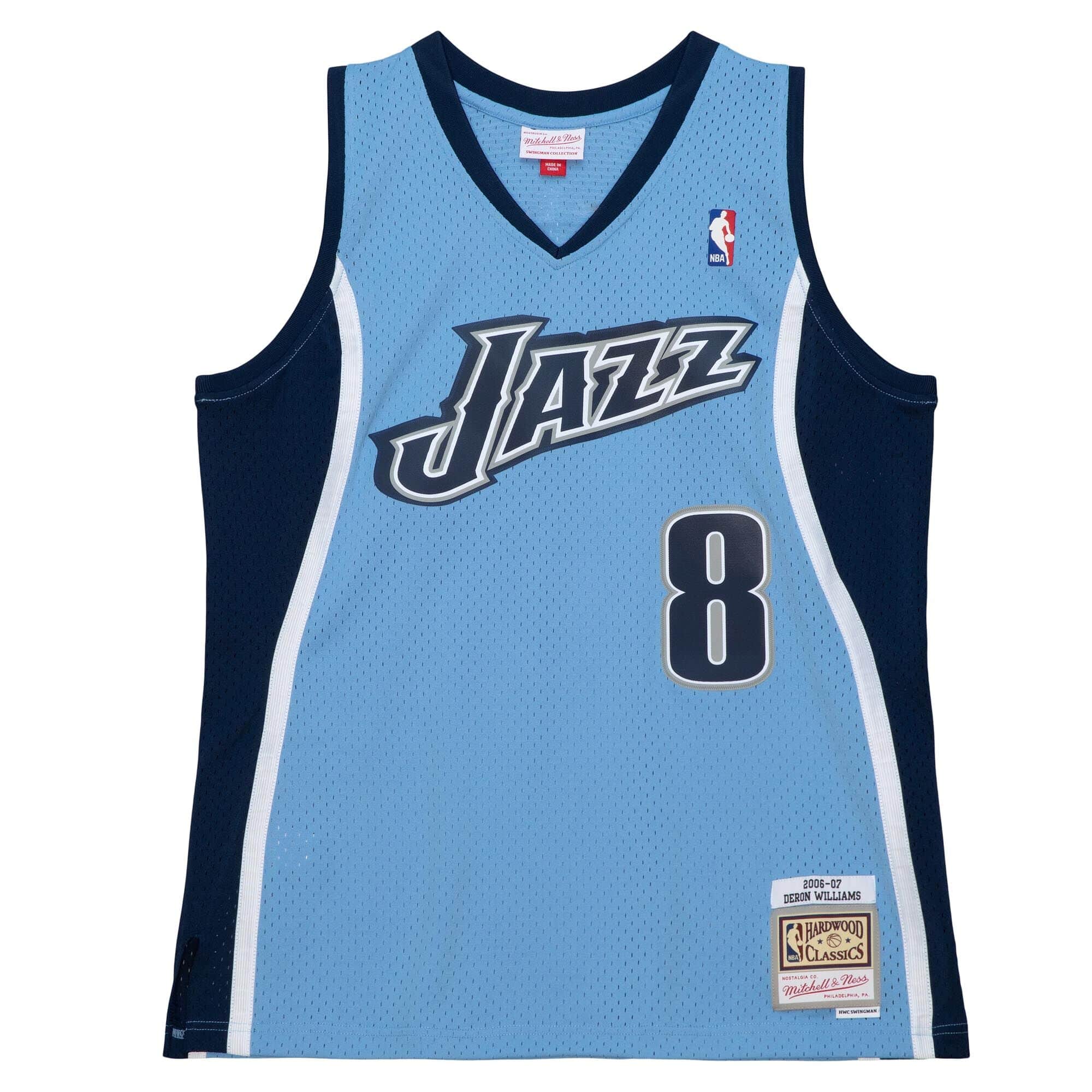 MITCHELL & NESS NBA ALT. JERSEY UTAH JAZZ 2006 DERON WILLIAMS