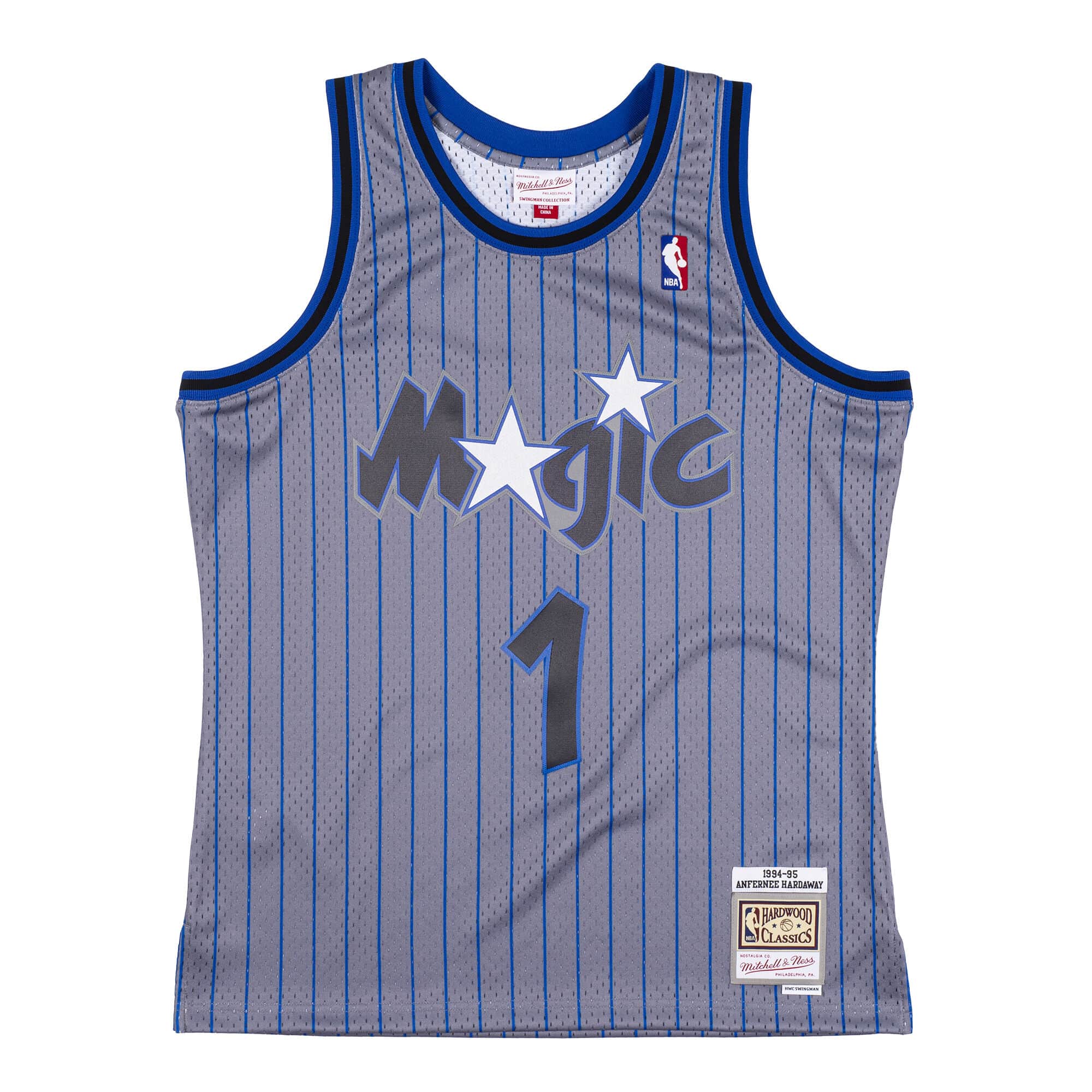 Mens Mitchell & Ness NBA Reload Swingman Jersey Magic 1994 Penny Hardaway