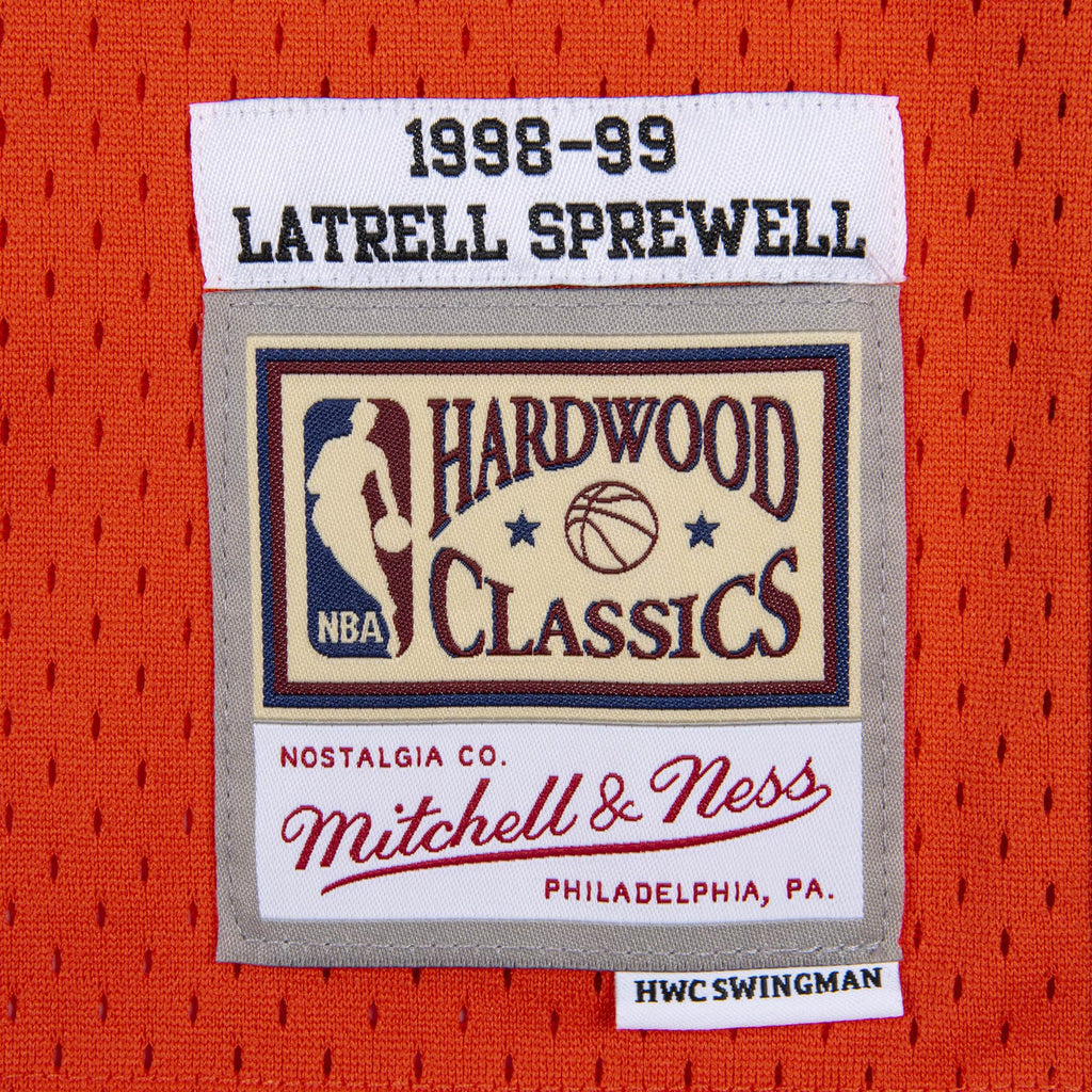 Mens Mitchell & Ness NBA Reload Swingman Jersey Knicks 1998 Latrell Sprewell