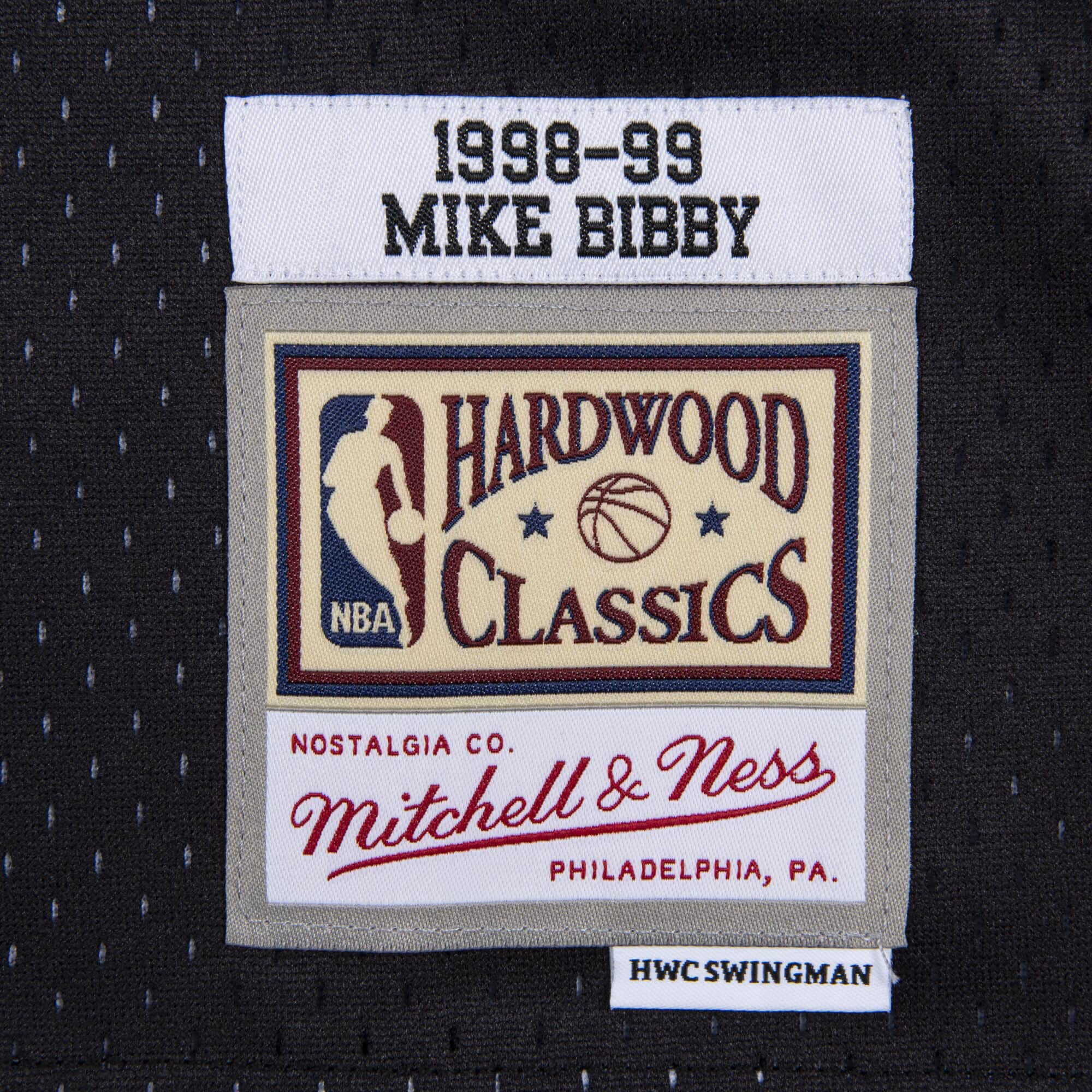 Mens Mitchell & Ness NBA Reload Swingman Jersey Grizzlies 1998 Mike Bibby