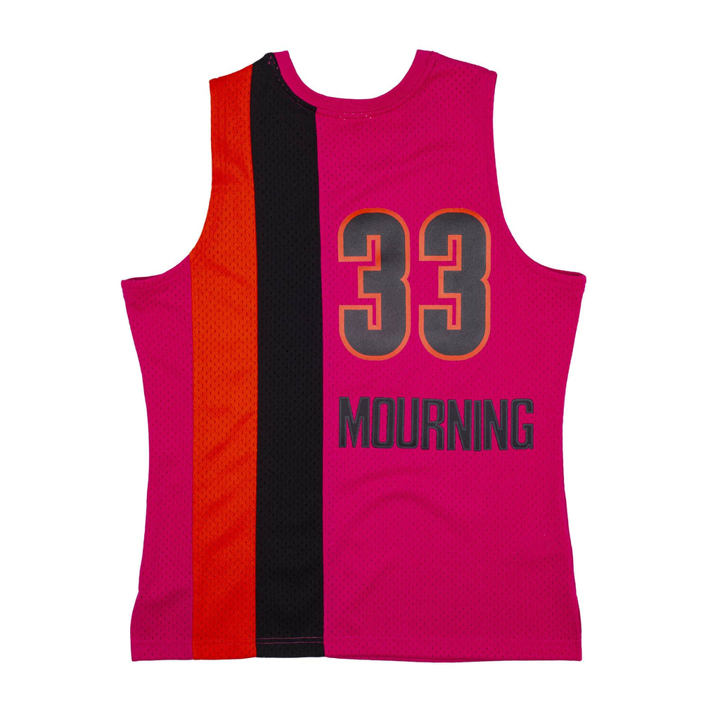 Mens Mitchell & Ness NBA Reload Swingman Jersey Heat 2005 Alonzo Mourning