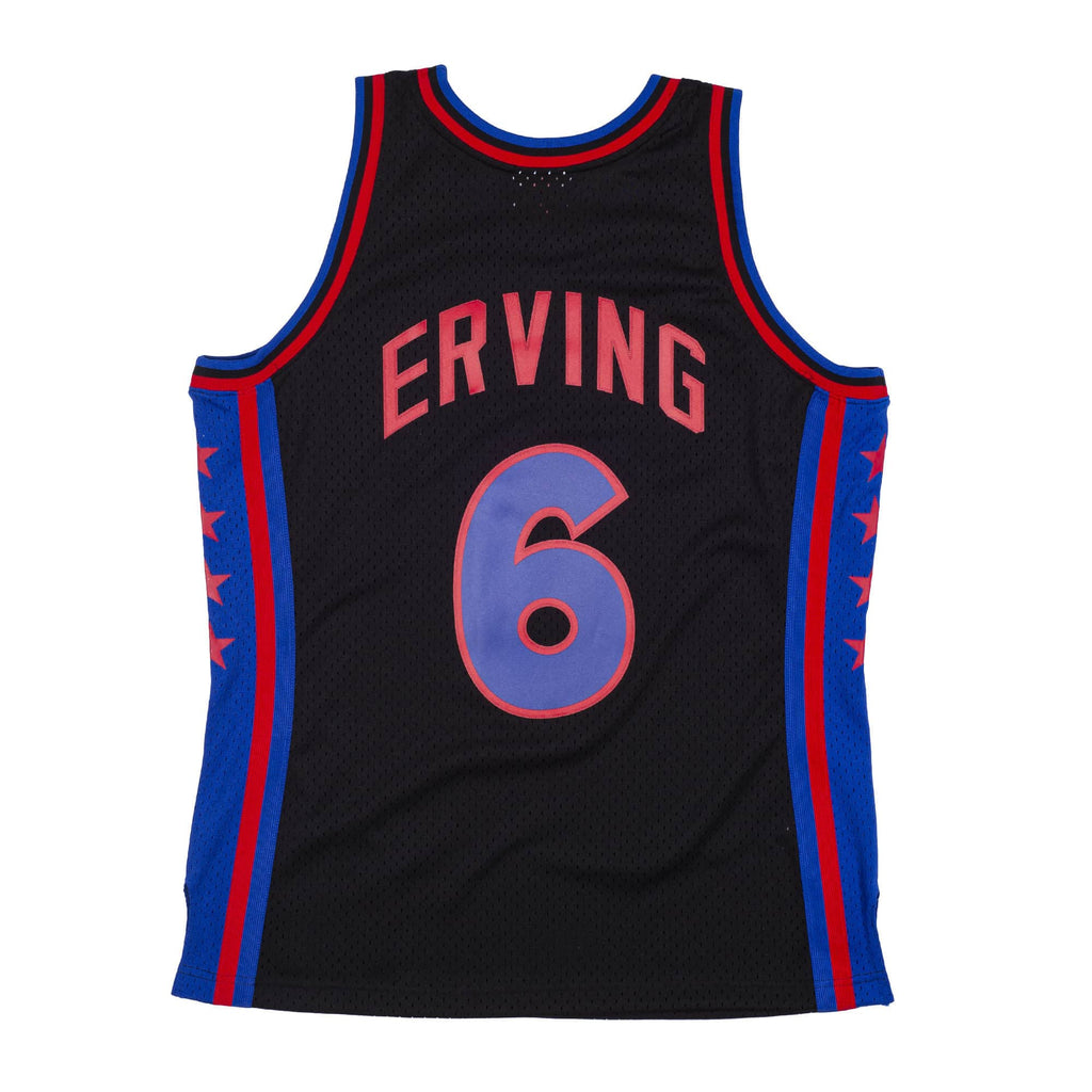 Mens Mitchell & Ness NBA Reload Swingman Jersey 76ers 1976 Julius Erving