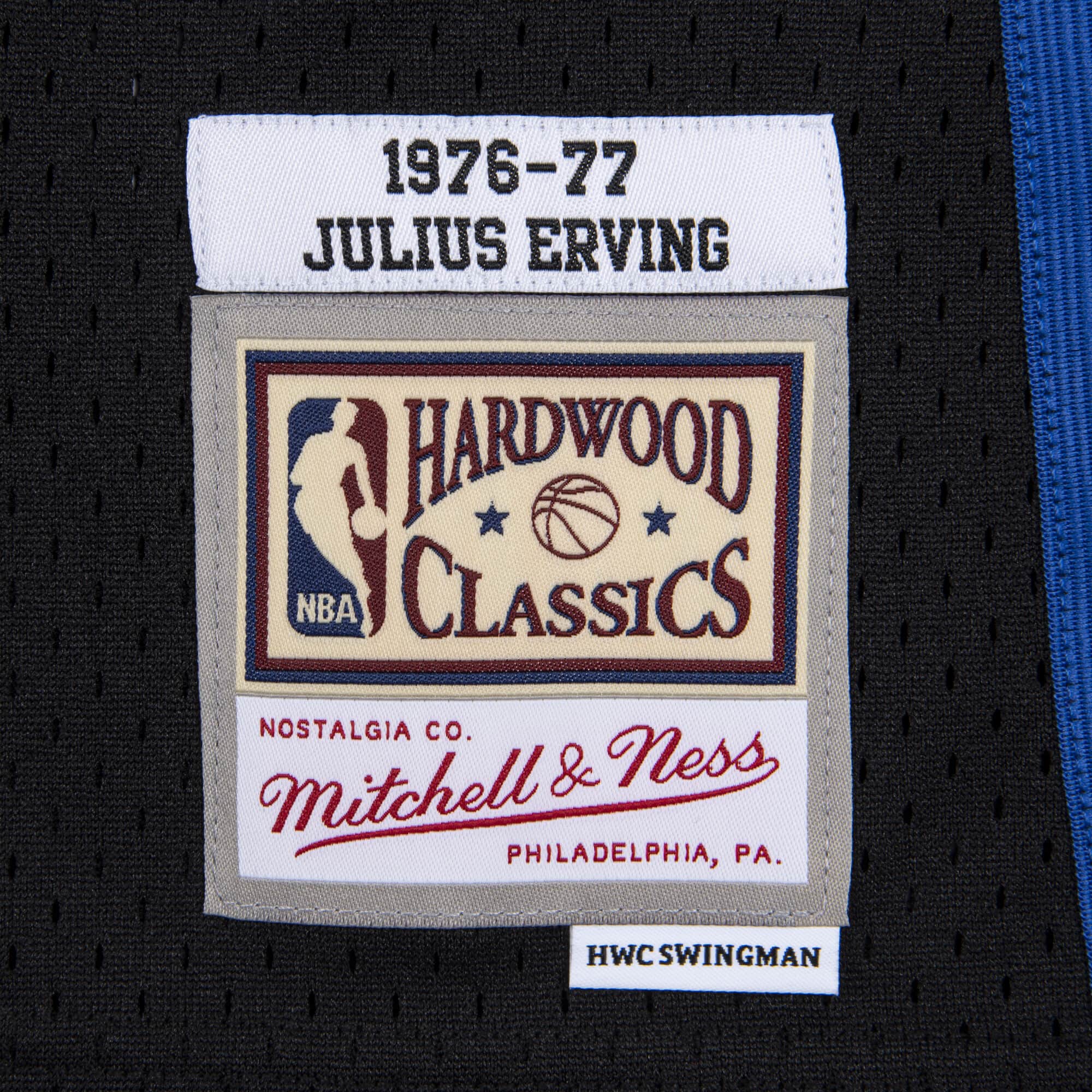 Mens Mitchell & Ness NBA Reload Swingman Jersey 76ers 1976 Julius Erving