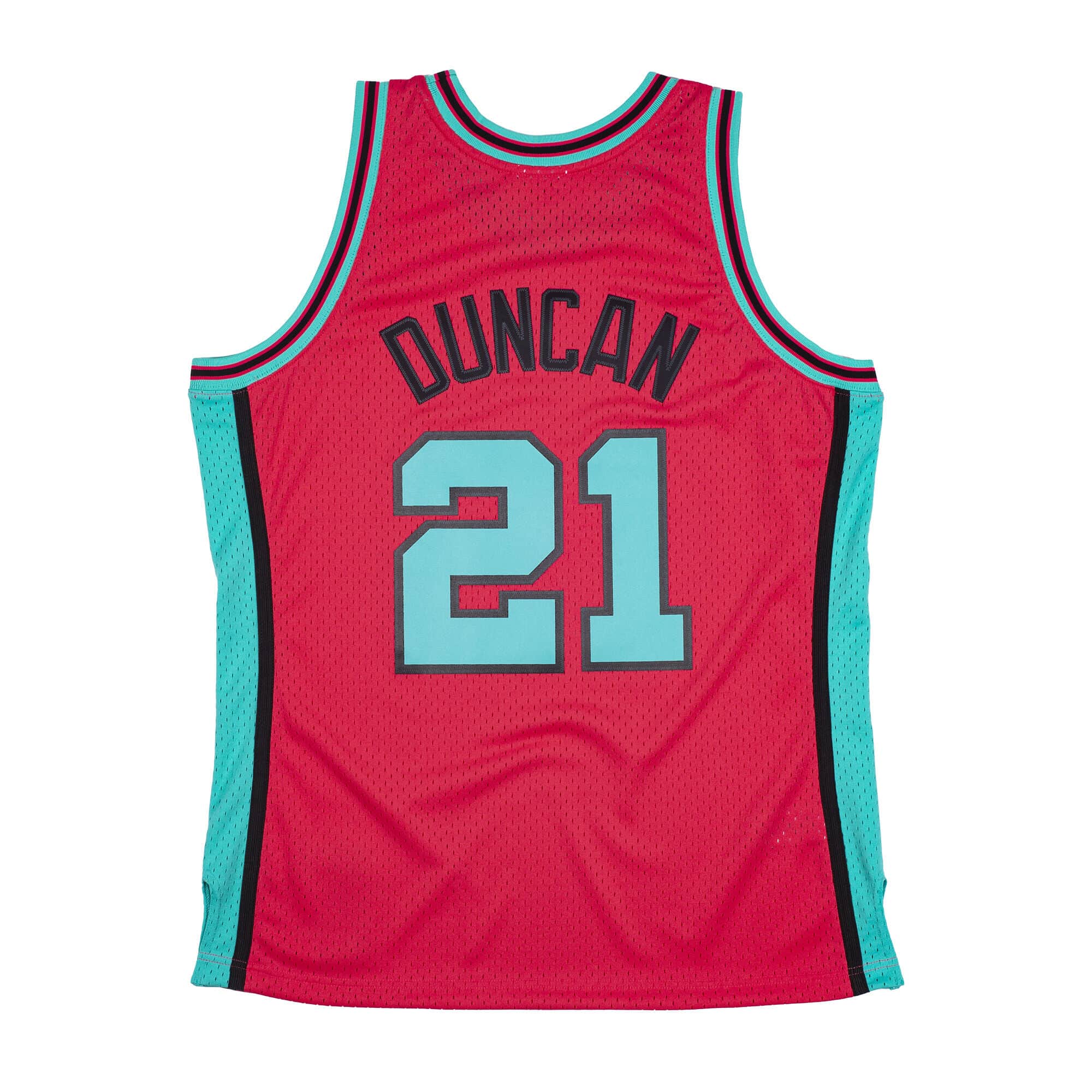 Mens Mitchell & Ness NBA Reload Swingman Jersey Spurs 1998 Tim Duncan