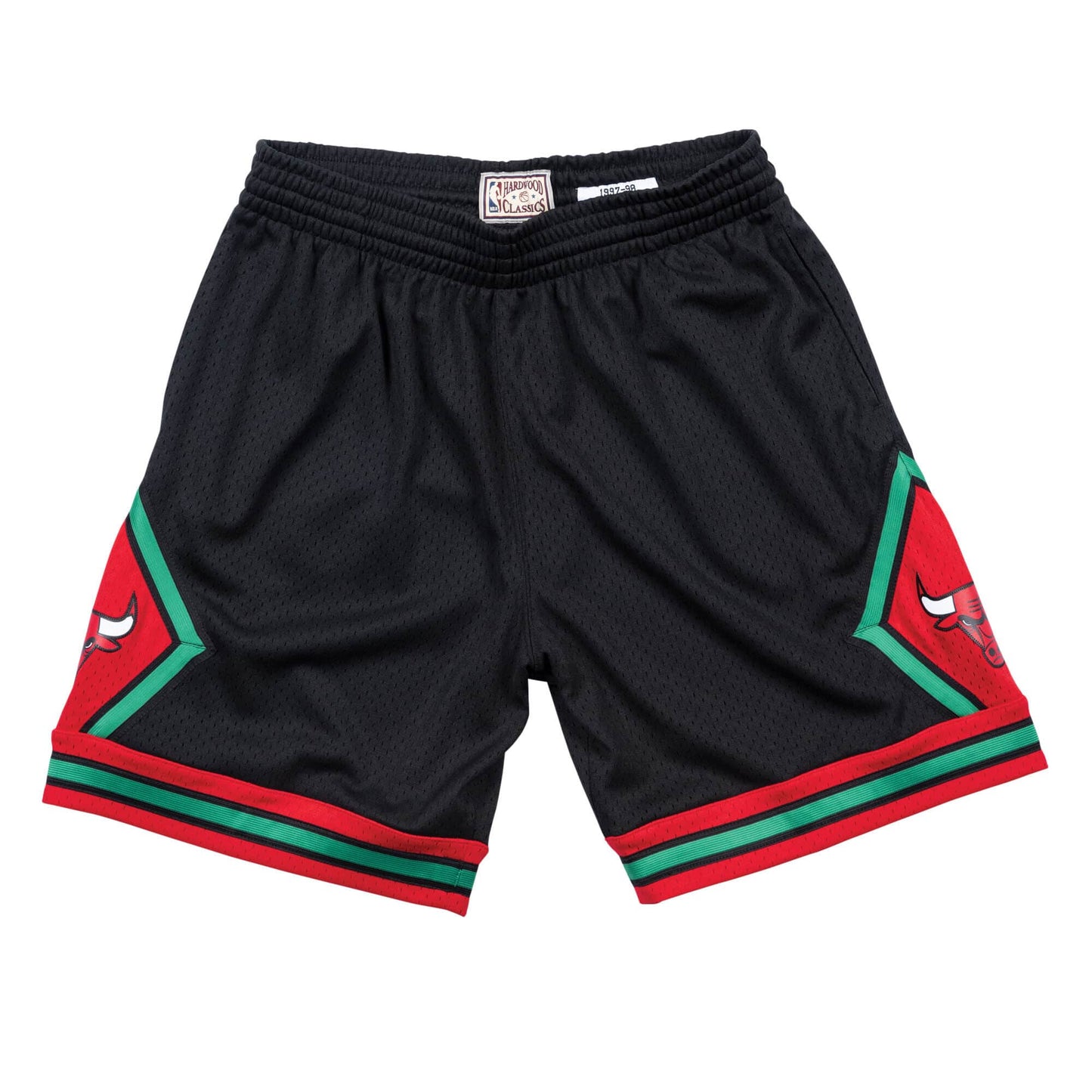 [SMSHBLCK-CBUNG18245197] Mens Mitchell & Ness NBA Christmas Shorts Chicago Bulls 97