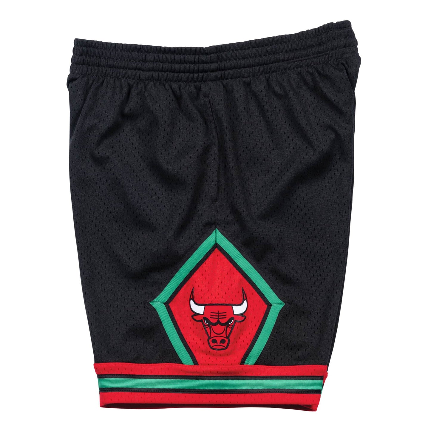 [SMSHBLCK-CBUNG18245197] Mens Mitchell & Ness NBA Christmas Shorts Chicago Bulls 97