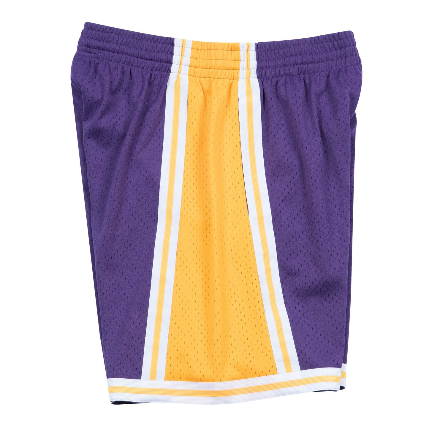 Mens Mitchell & Ness NBA Swingman Road Shorts LA Lakers 84-85