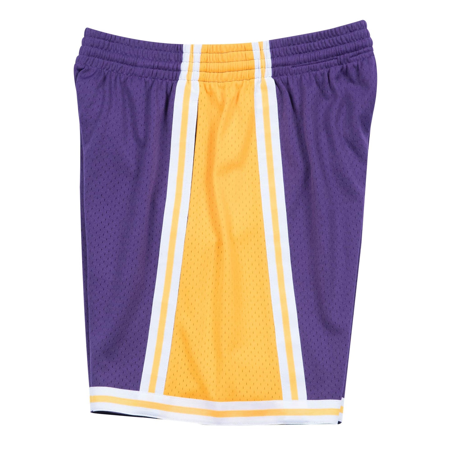 Mens Mitchell & Ness NBA Swingman Road Shorts LA Lakers 84-85