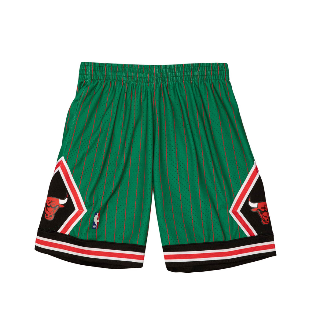 Mens Mitchell & Ness NBA RELOAD SWINGMAN SHORTS - CHICAGO BULLS 1995