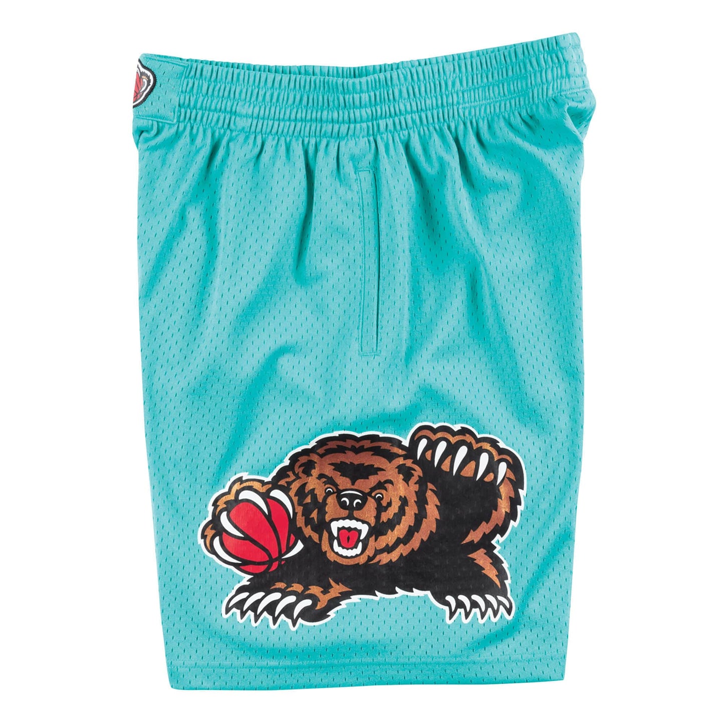 [SMSHNG18400-VGRTEAL98] Mens Mitchell & Ness NBA CNY Swingman Shorts Grizzlies 98