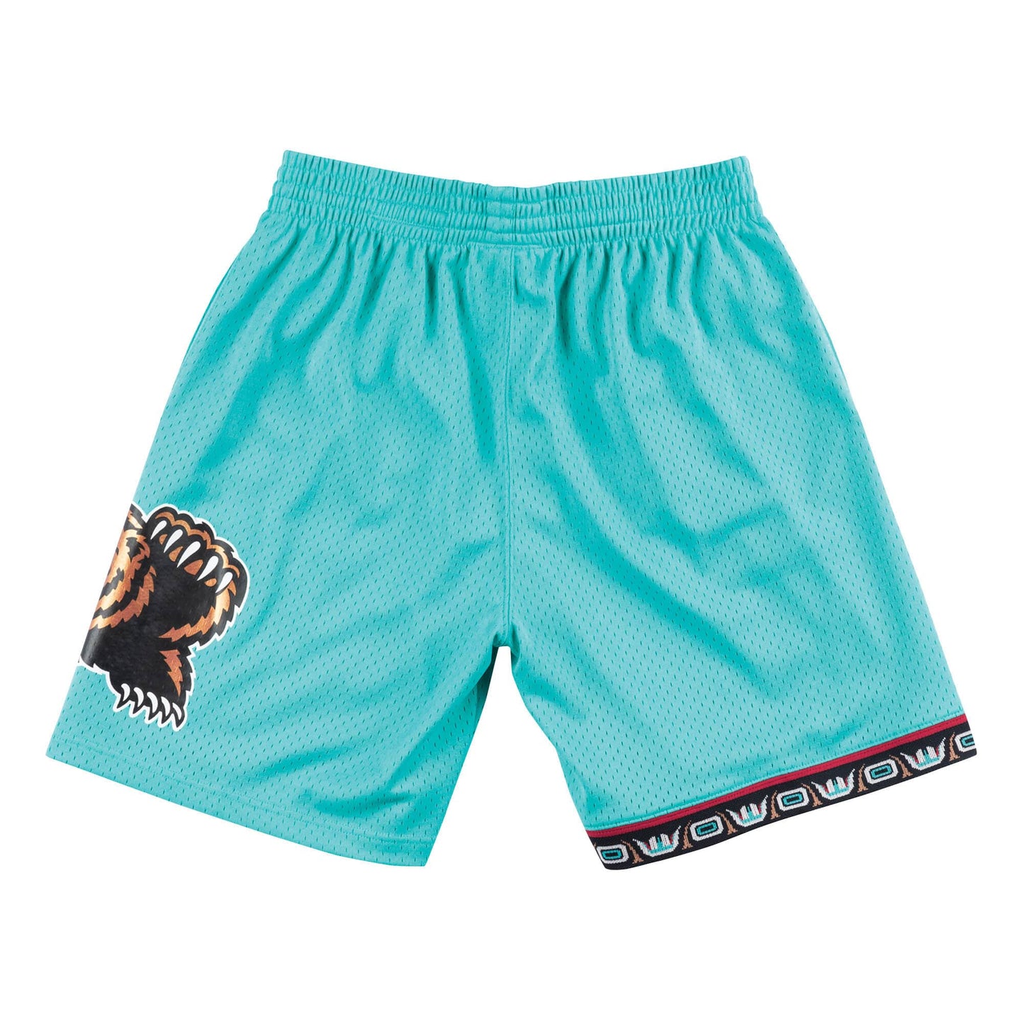 [SMSHNG18400-VGRTEAL98] Mens Mitchell & Ness NBA CNY Swingman Shorts Grizzlies 98