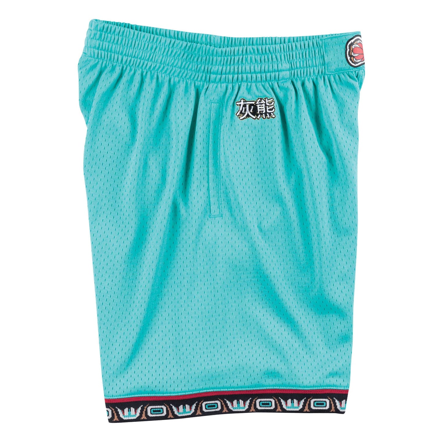 [SMSHNG18400-VGRTEAL98] Mens Mitchell & Ness NBA CNY Swingman Shorts Grizzlies 98