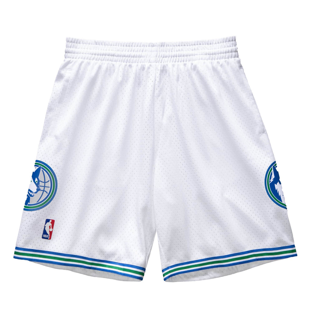 Mens Mitchell & Ness NBA Swingman Shorts 1995 Minnesota Timberwolves