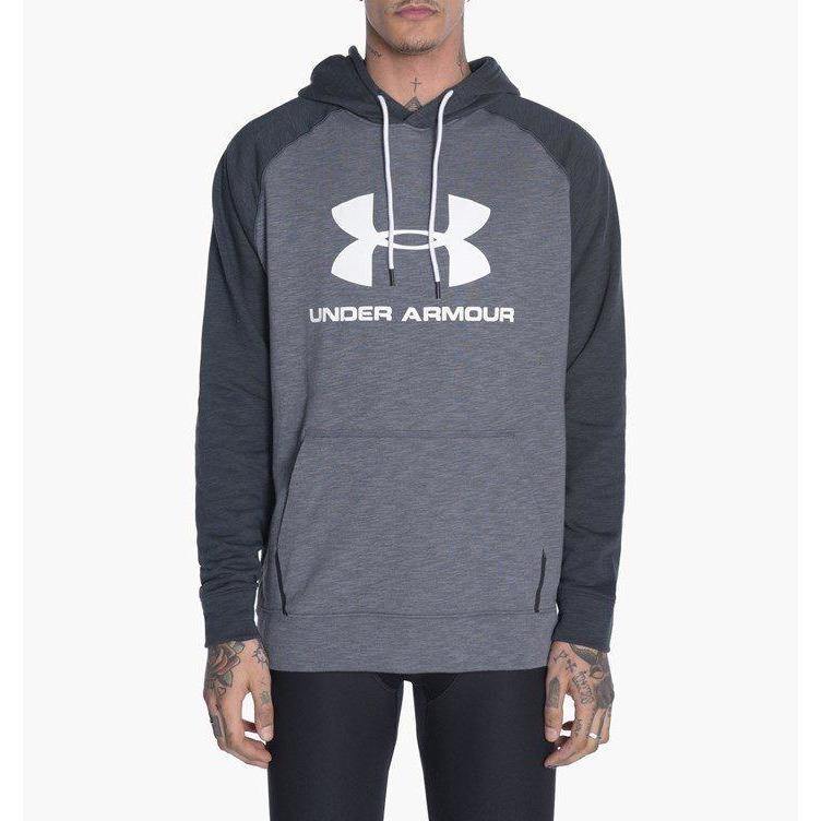 [1290256-008] Mens Under Armour Sportstyle Triblend Pullover Hoodie - sneakAR