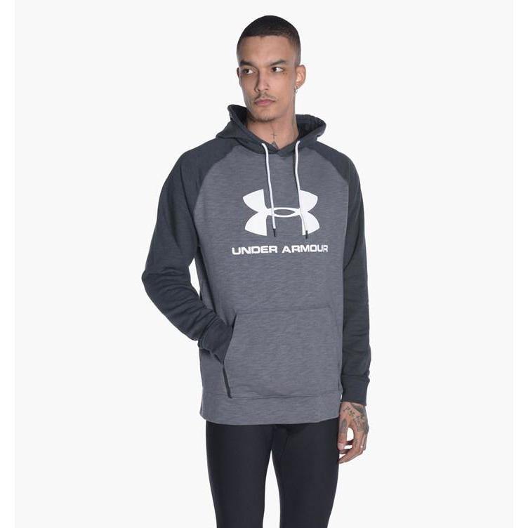 [1290256-008] Mens Under Armour Sportstyle Triblend Pullover Hoodie - sneakAR