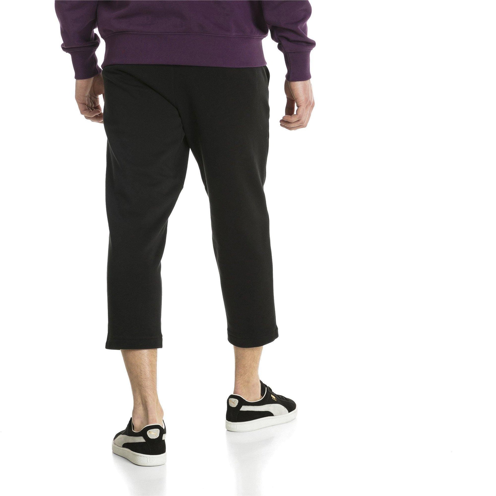 [576715-01] Mens Puma Downtown Sweat Pants Cropped - sneakAR